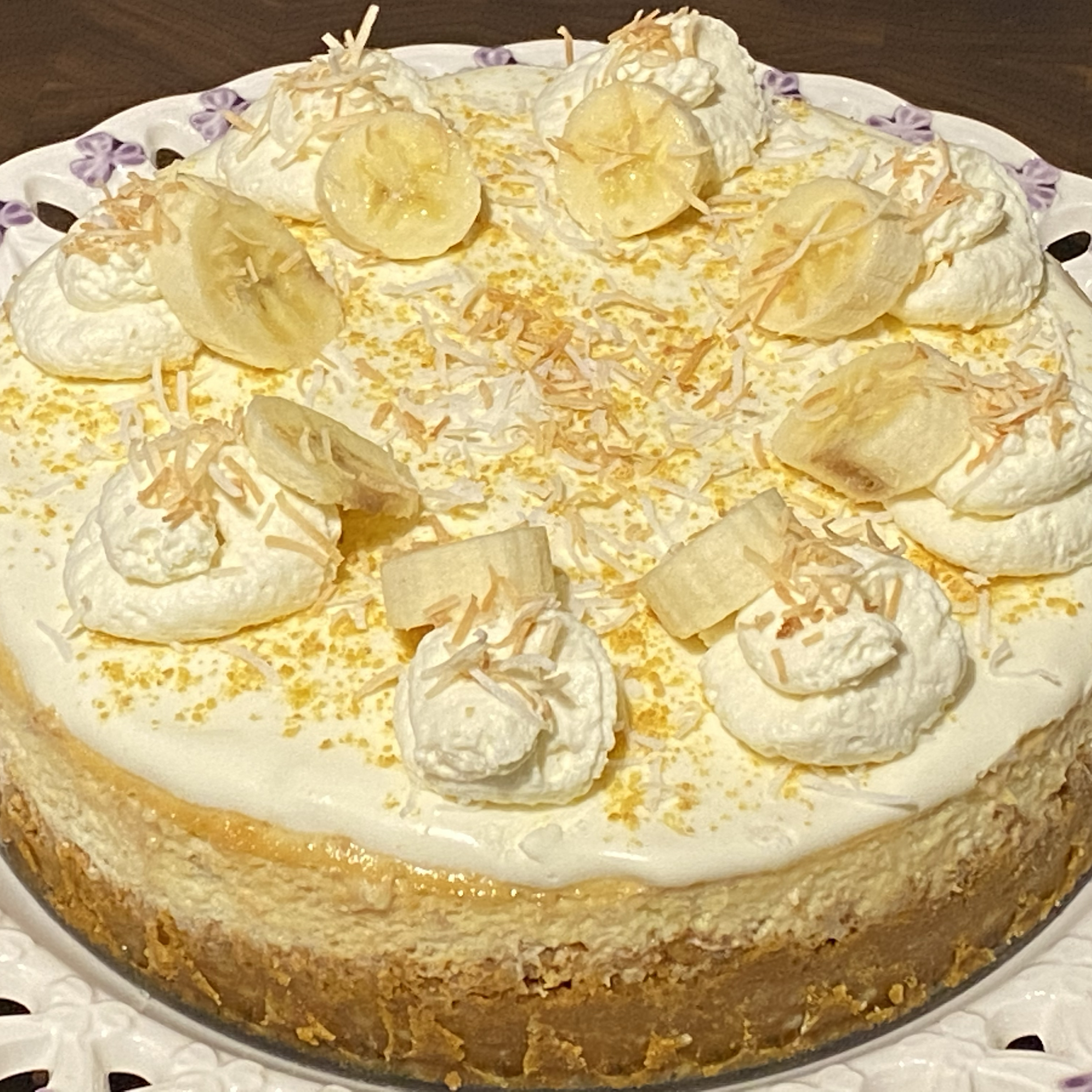 Banana Cream Cheesecake Alayna Marynowich