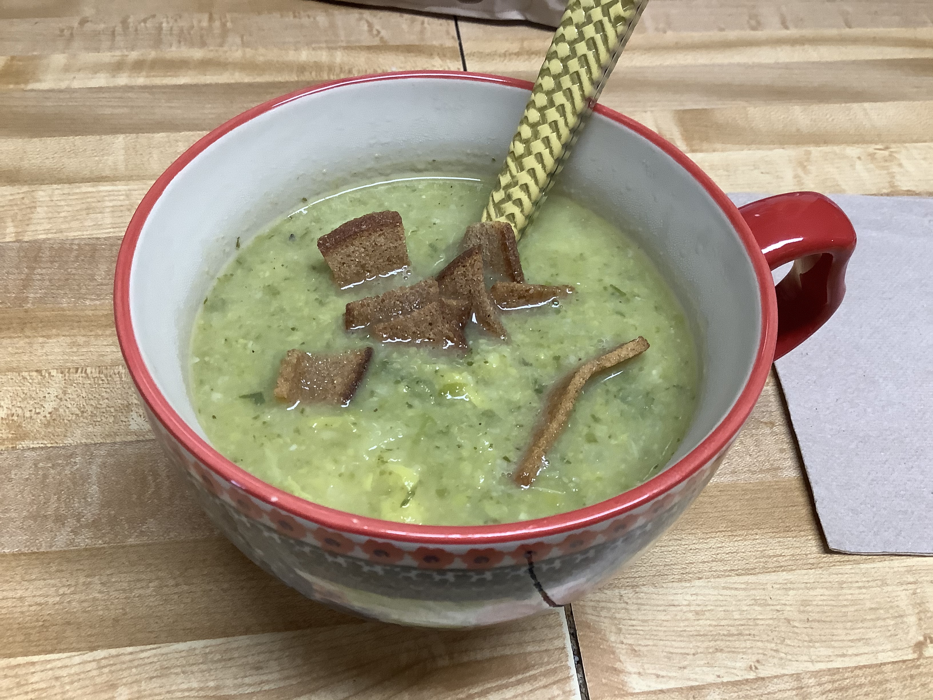 Brussels Sprouts Soup with Caramelized Onions Rosemarie Yandoli-Smith