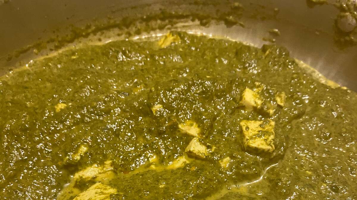 Easy Palak Paneer apuketza