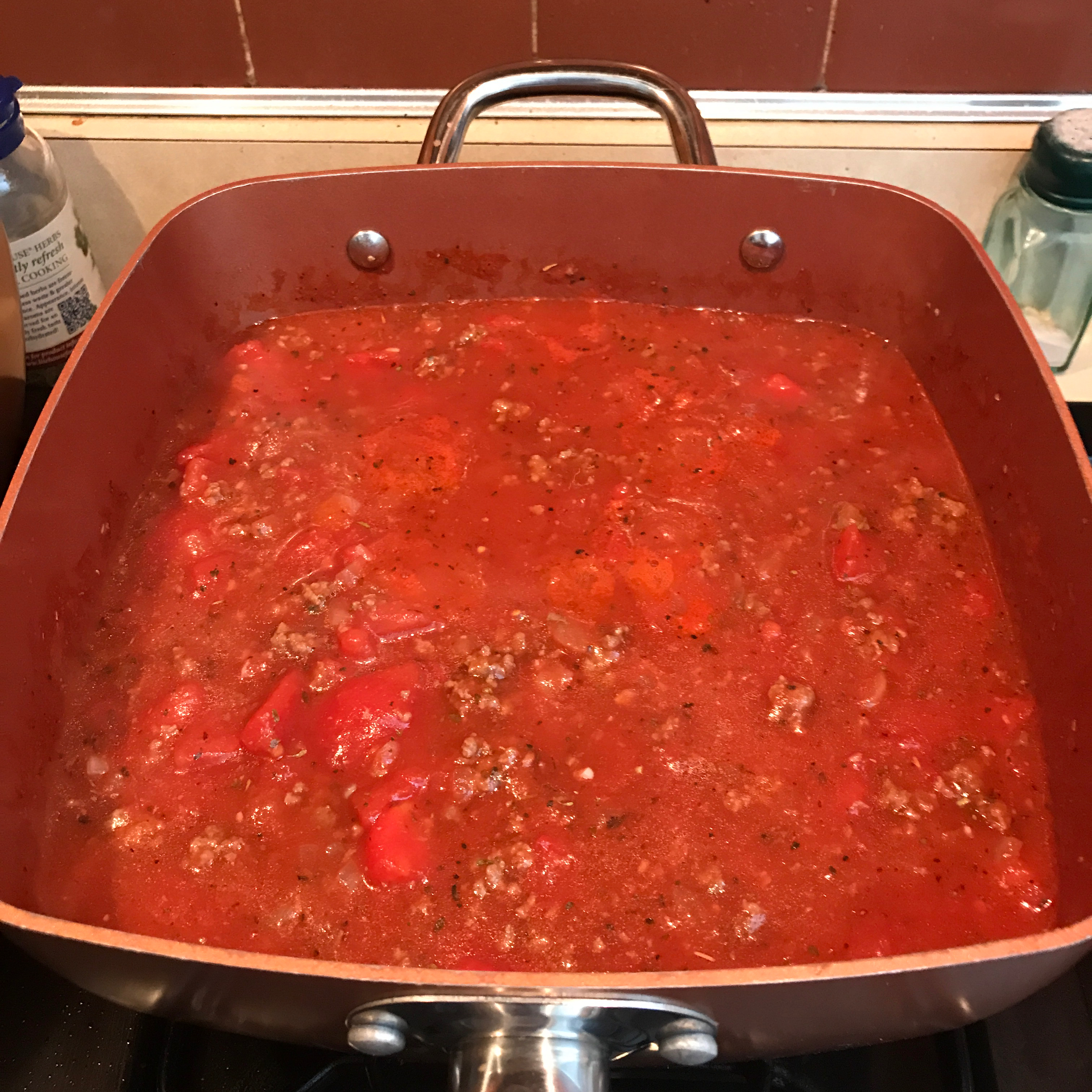 Spaghetti Sauce with Ground Beef 
