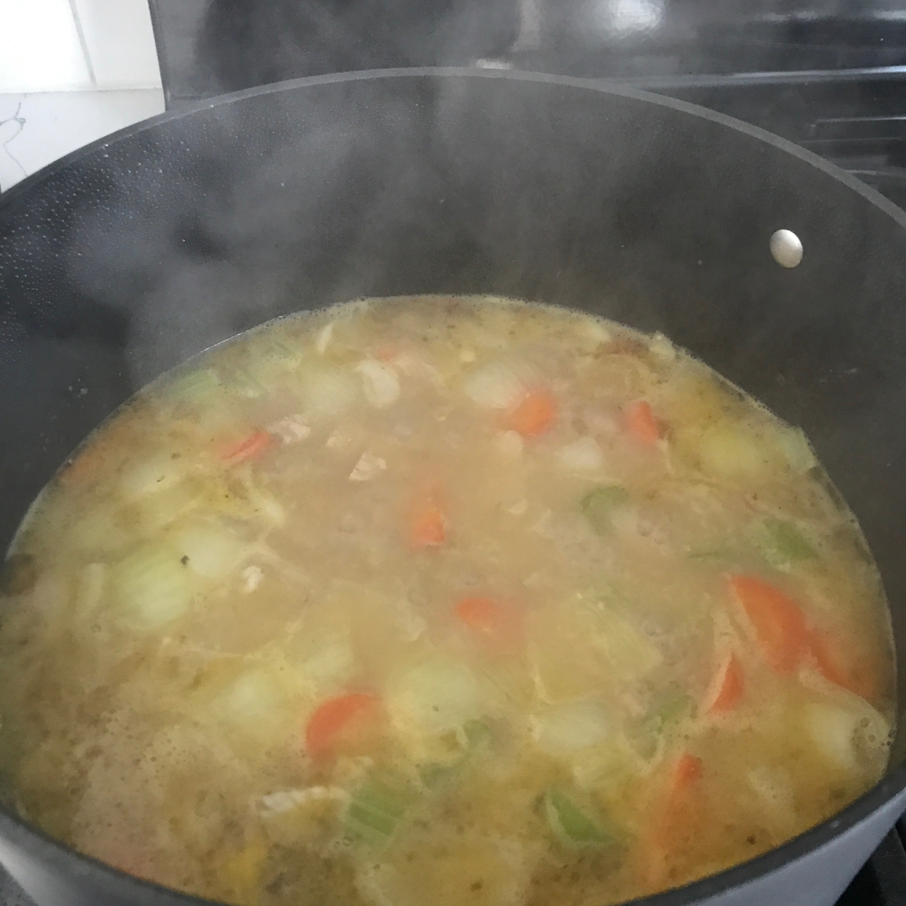 Hearty Turkey Stew with Vegetables 