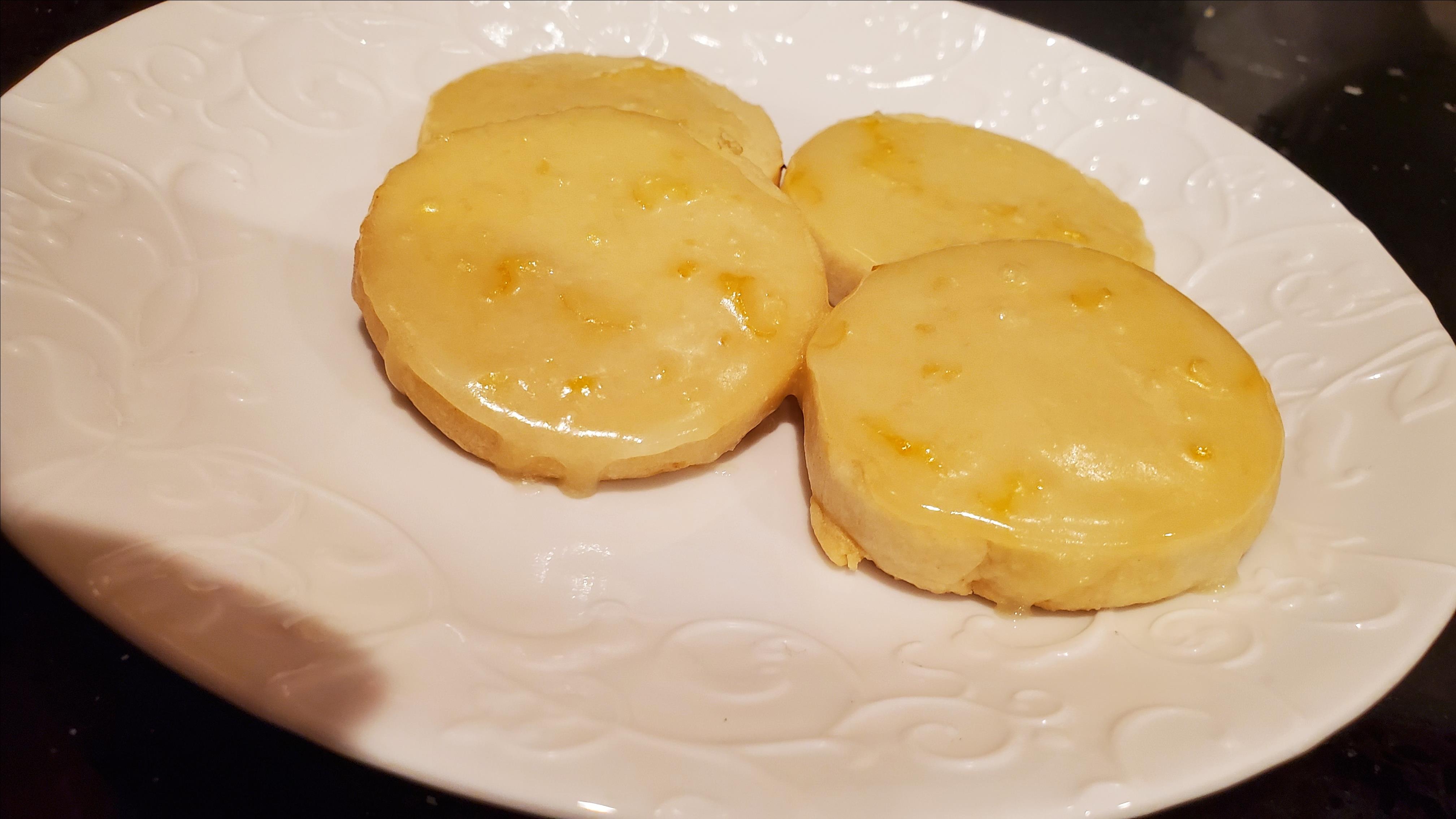 Lemon-Butter Shortbread Cookies 