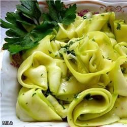 <p>Zucchini's culinary flexibility seems limitless these days, but if you're interested in a zucchini preparation that emphasizes the flavor of the vegetable itself while it's in-season, then this refreshing version made with raw zucchini, vinegar, and herbs could be a perfect fit.</p>
                          