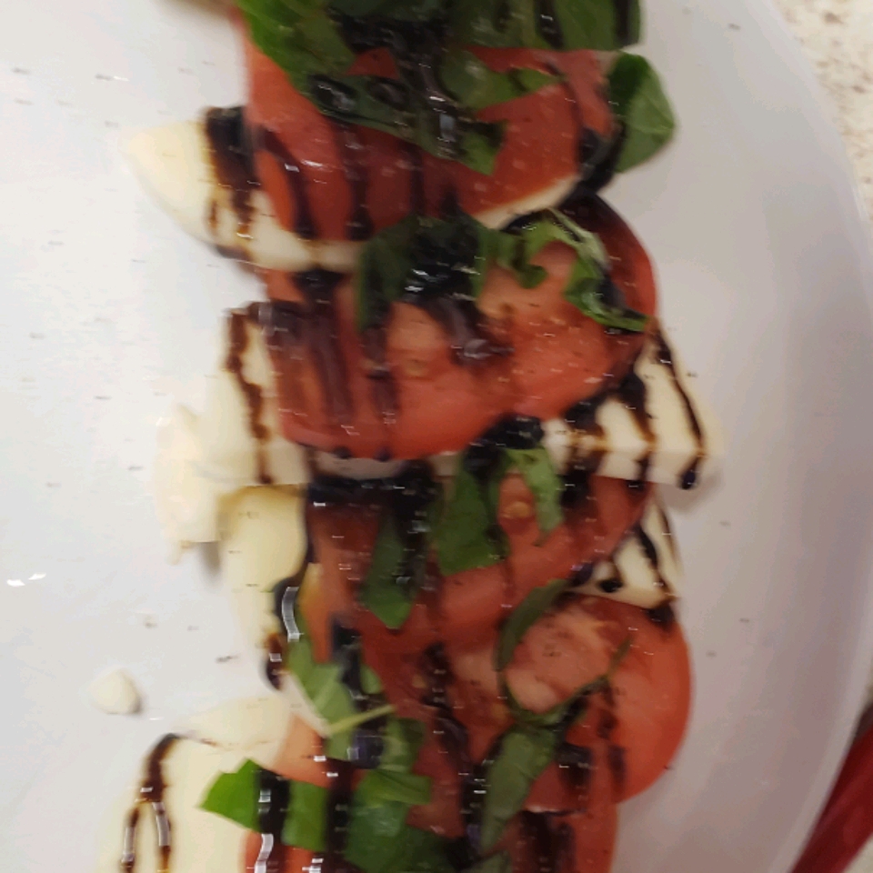 Caprese Salad with Balsamic Reduction 