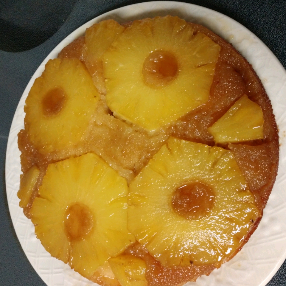 Fresh Pineapple Upside Down Cake Claire Johnson