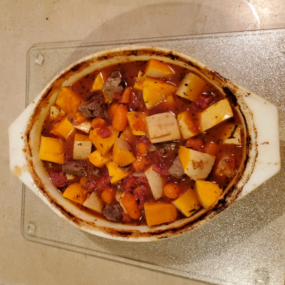 Lamb Stew with Butternut Squash Shellie Bright