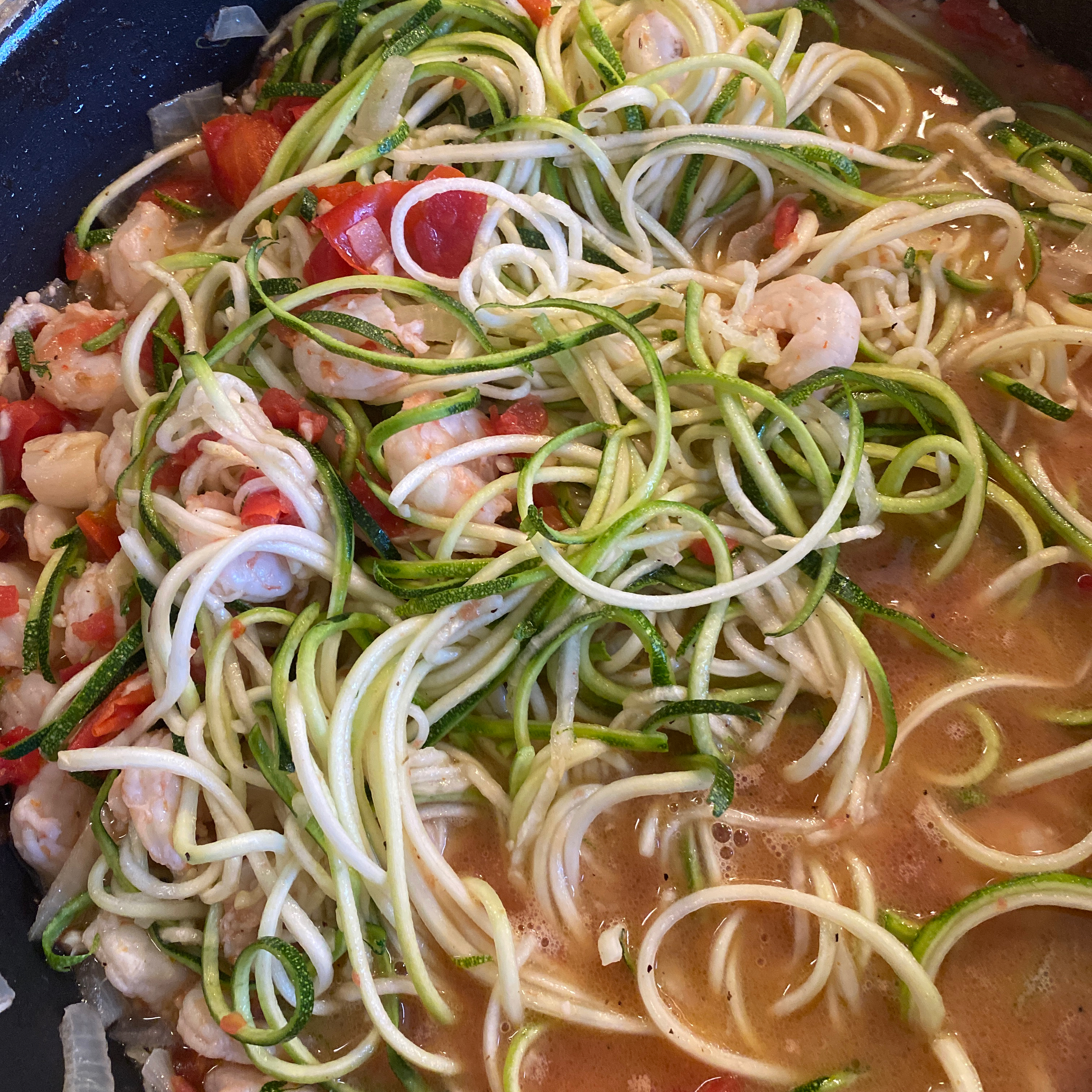 Shrimp Scampi Zucchini valvicver