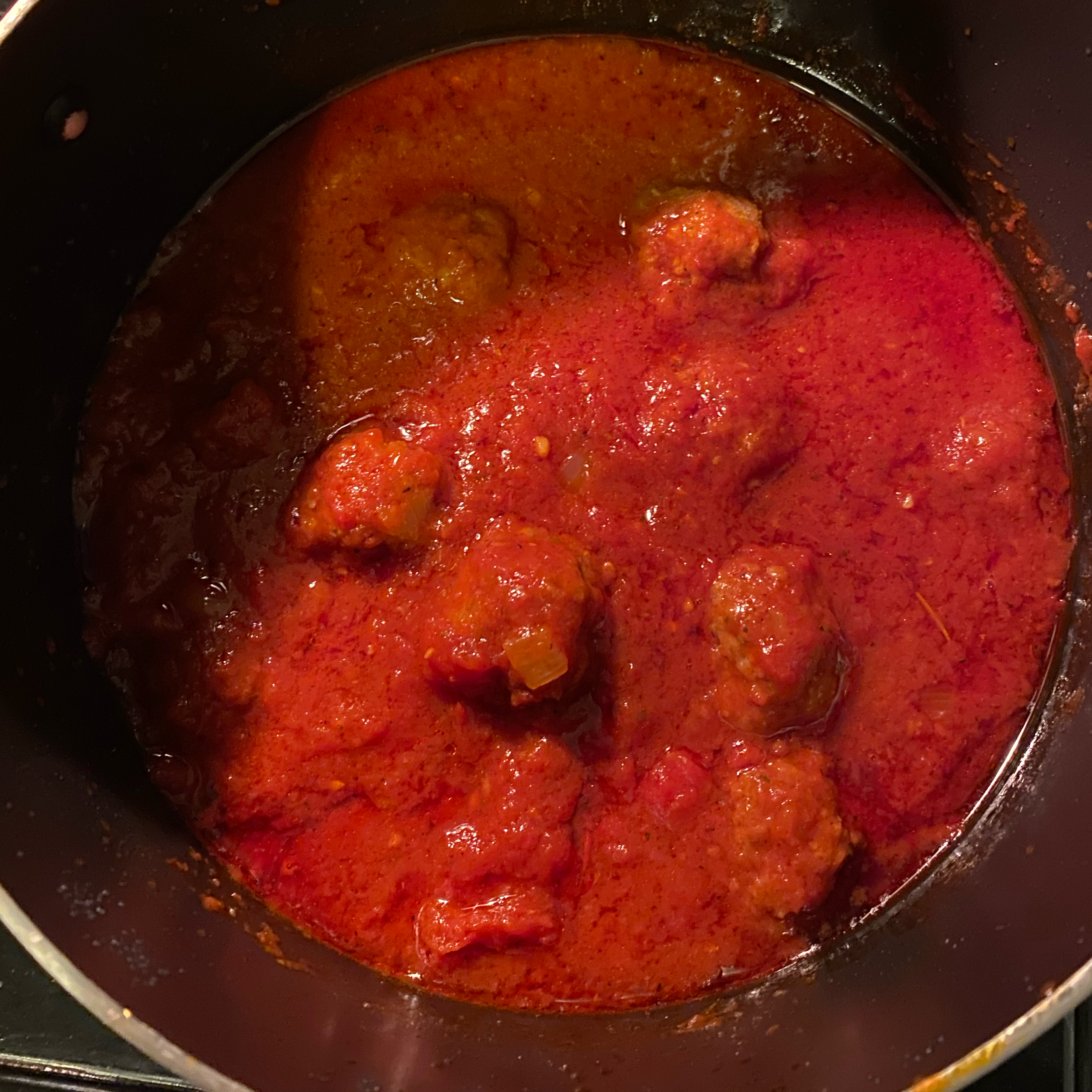Italian Spaghetti Sauce with Meatballs 