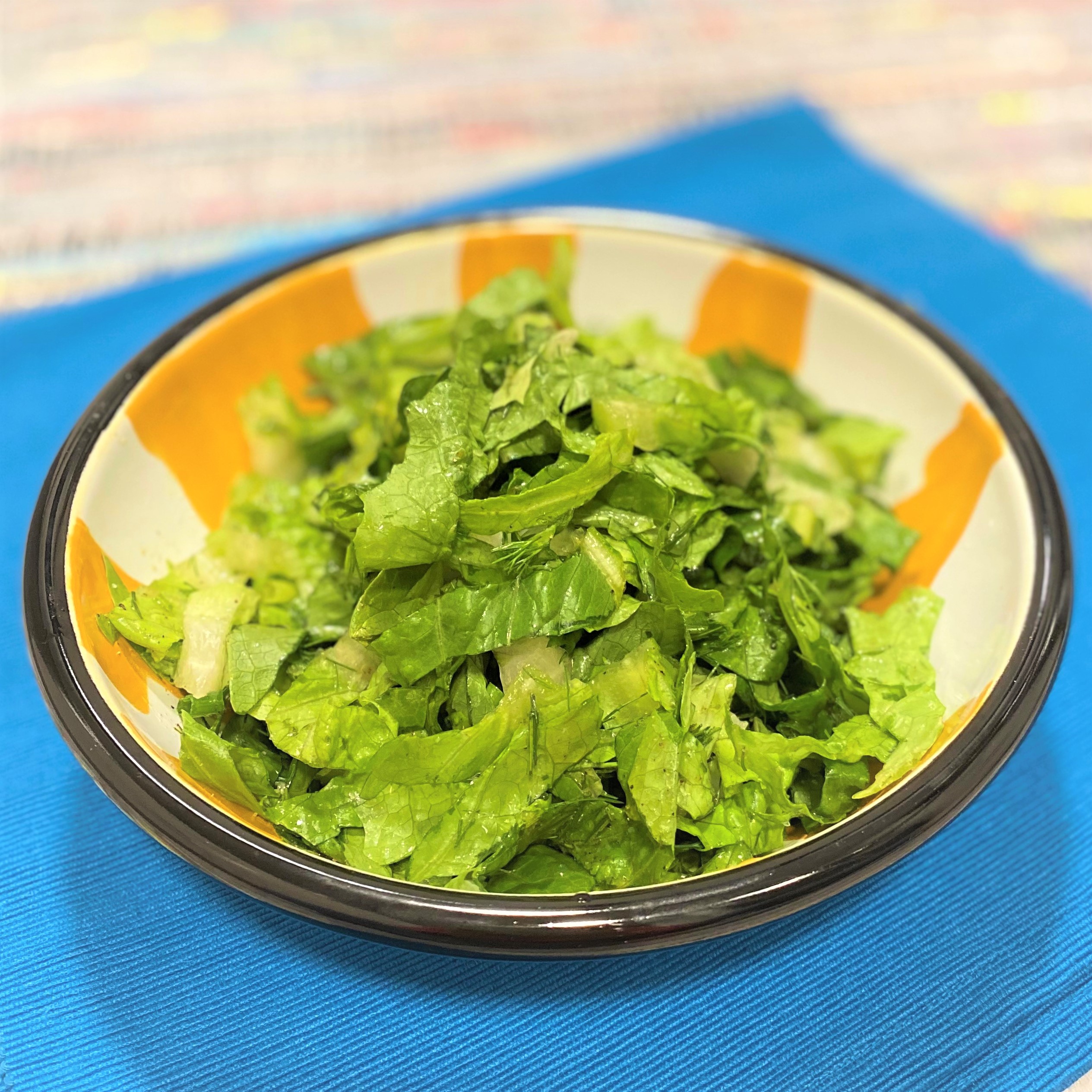 Maroulosalata (Greek Romaine Salad) 