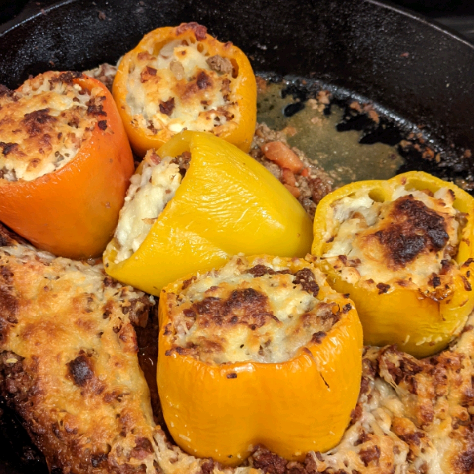 Low-Carb Stuffed Peppers Lydia Newcomb