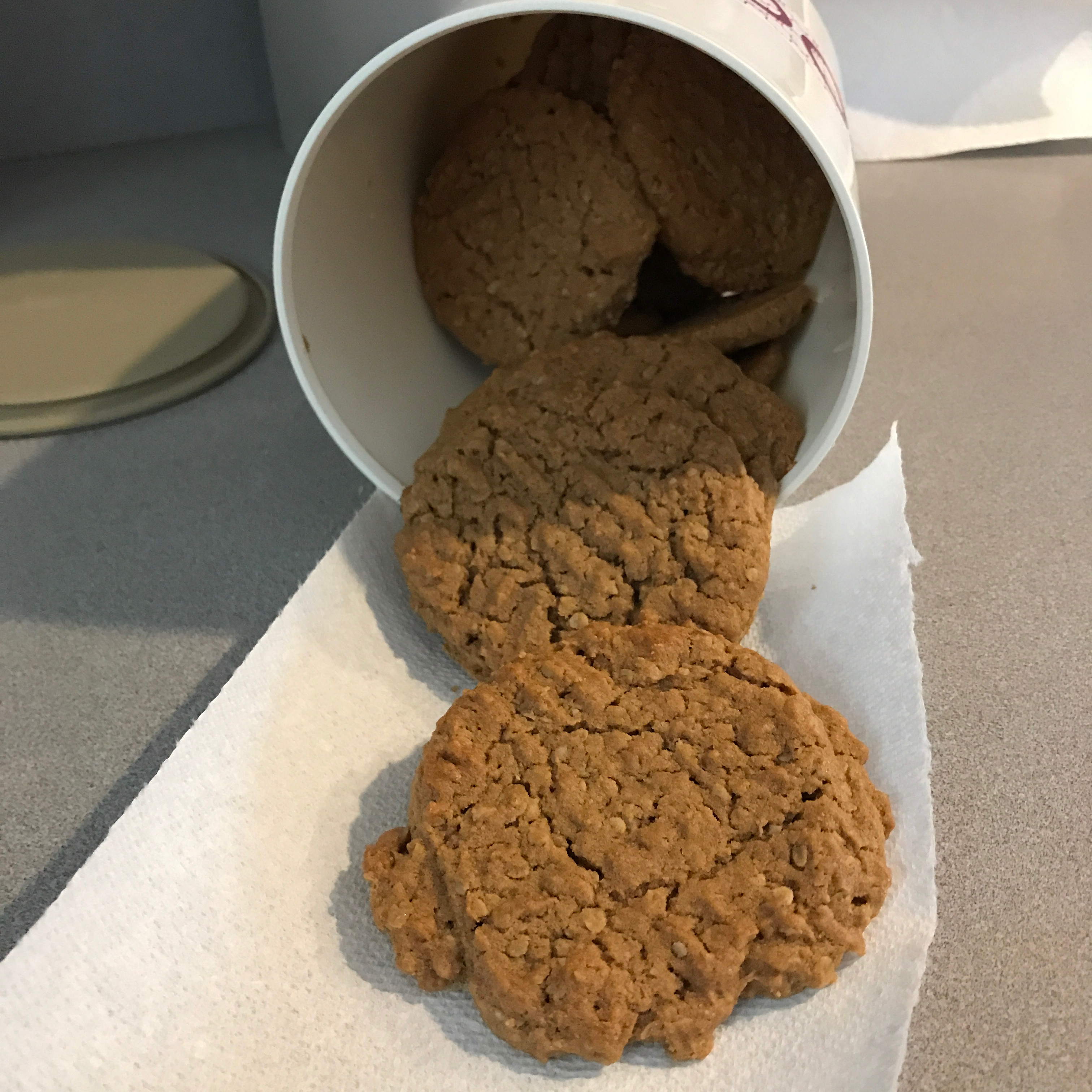 Peanut Butter Oatmeal Cookies 