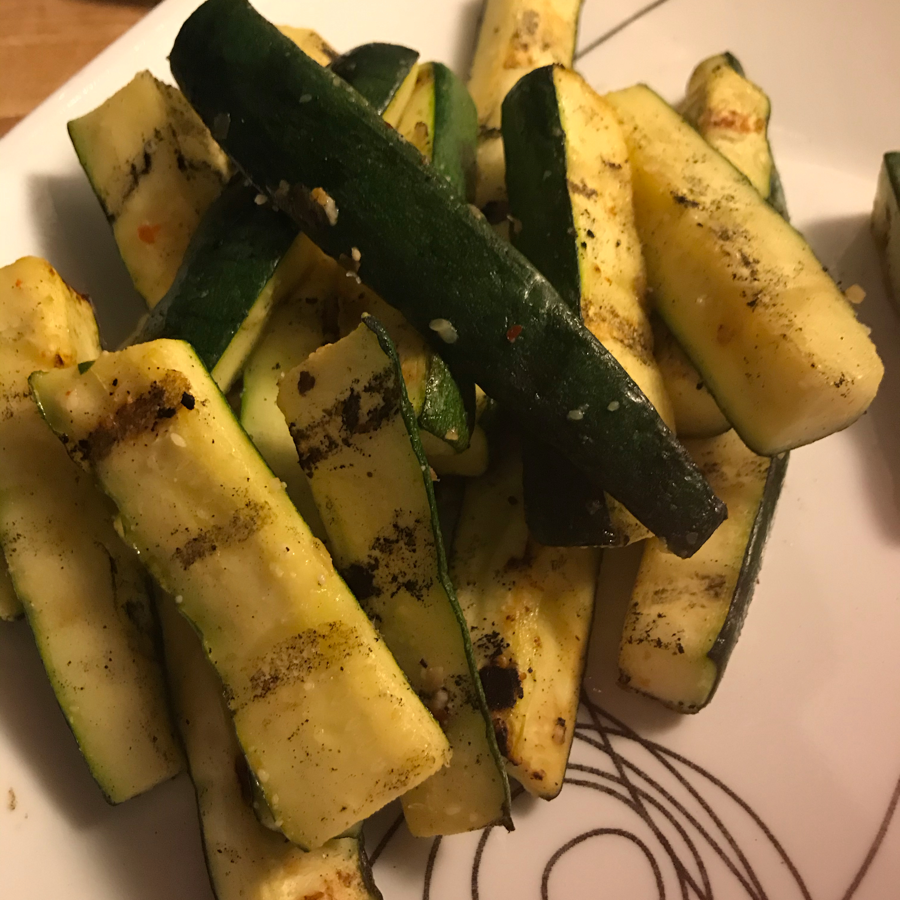 Give Away Zucchini Grill Out