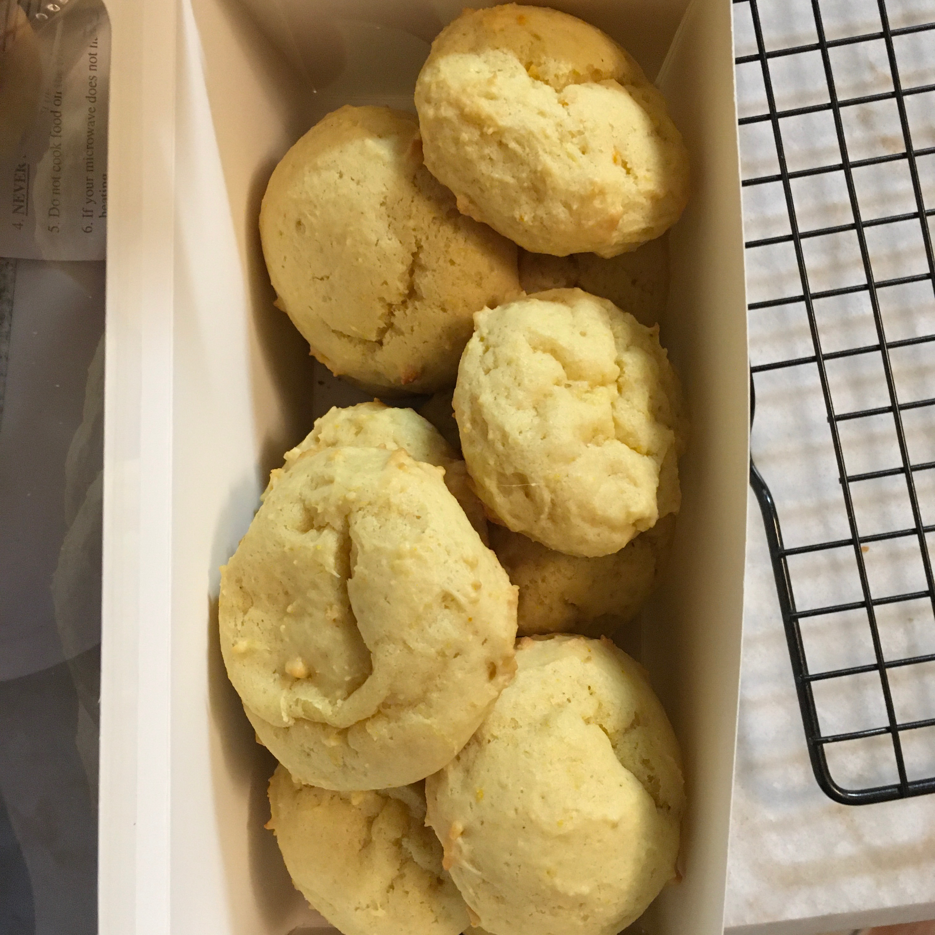 Orange Peel Cookies 