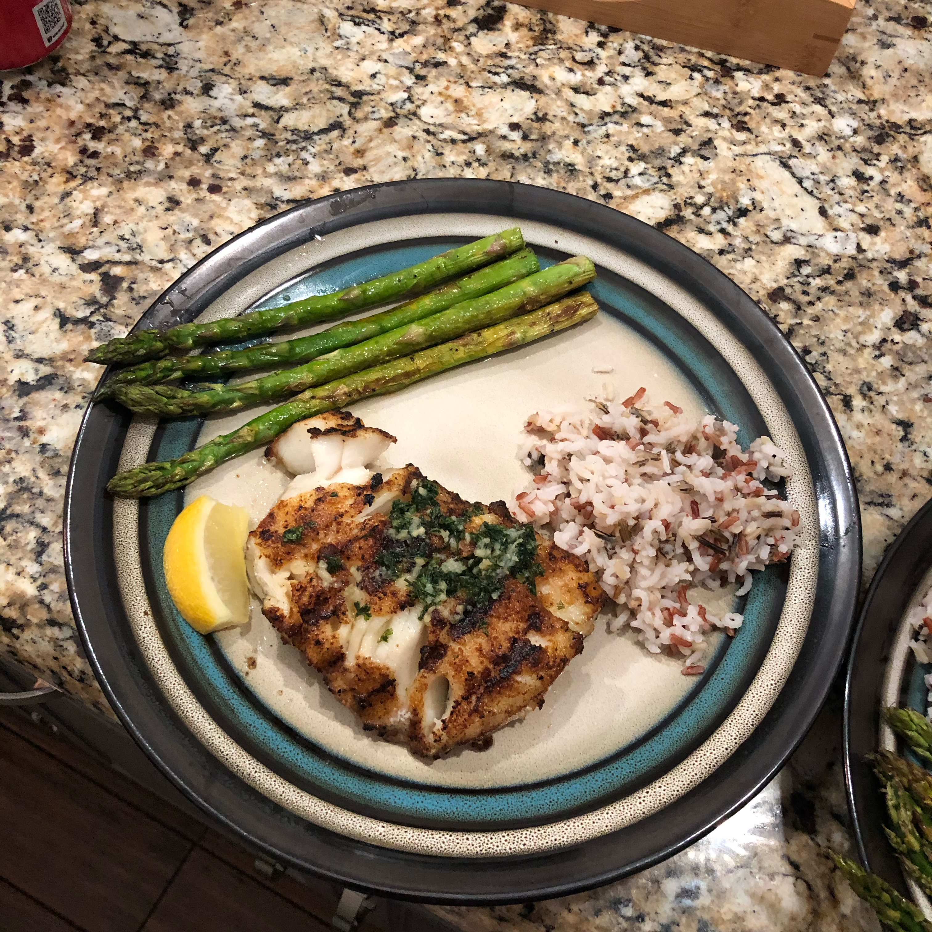 Grilled Sea Bass 