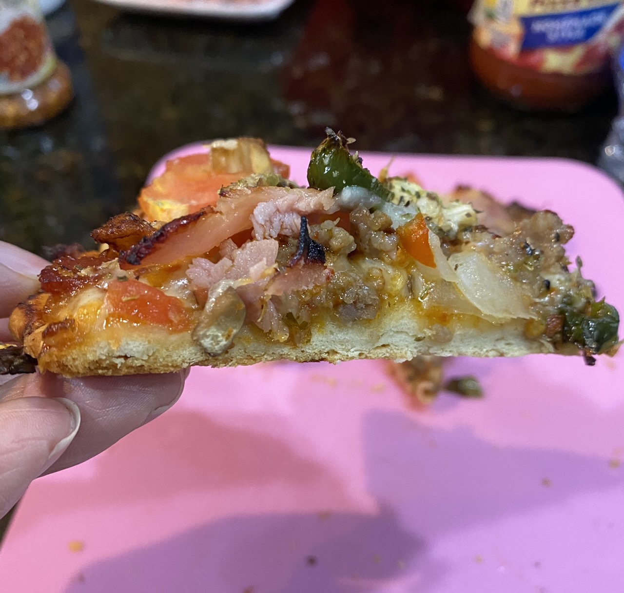 No-Yeast Pizza Crust 