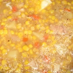 Chicken and Corn Chowder with Thyme 
