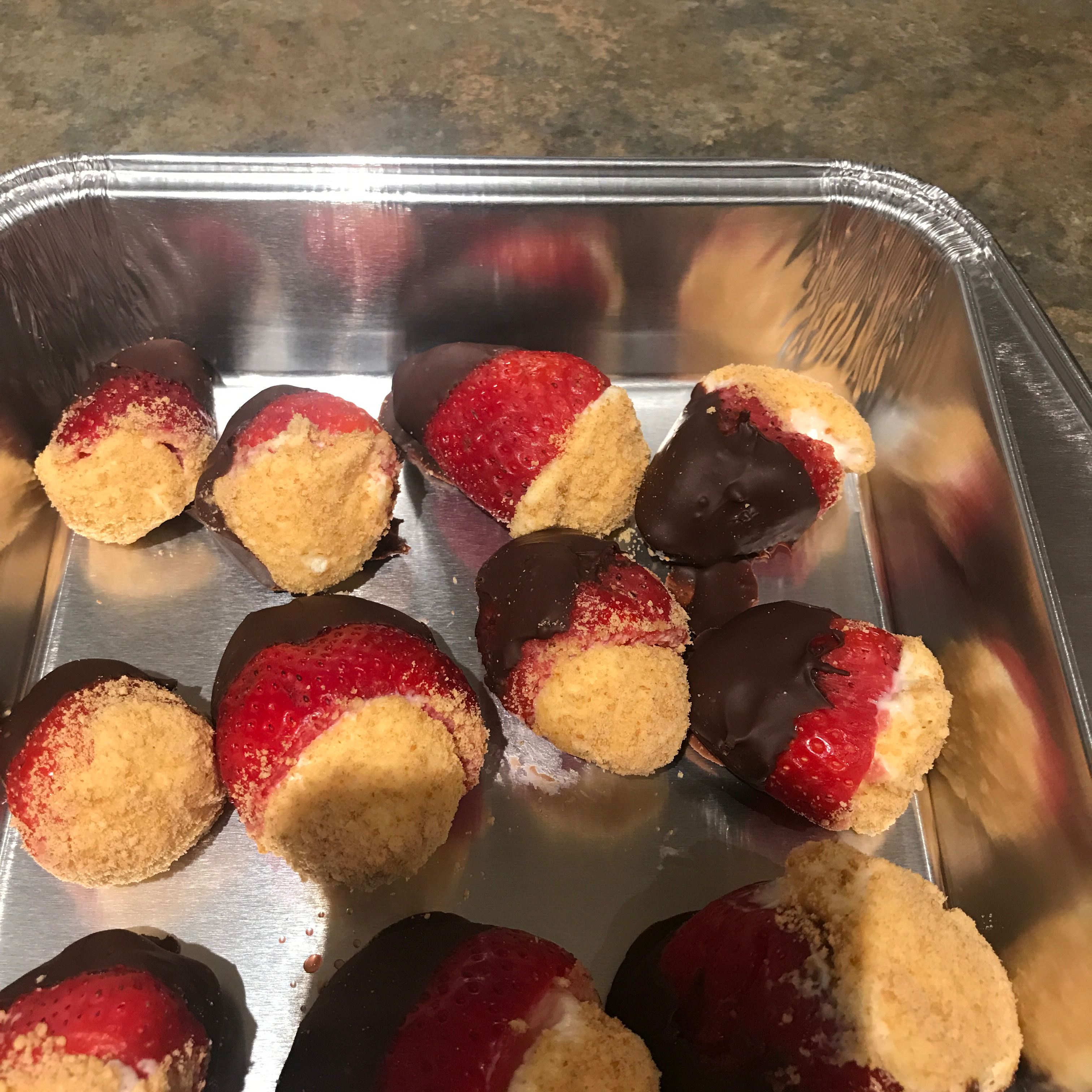 Strawberry Cheesecake Bites 