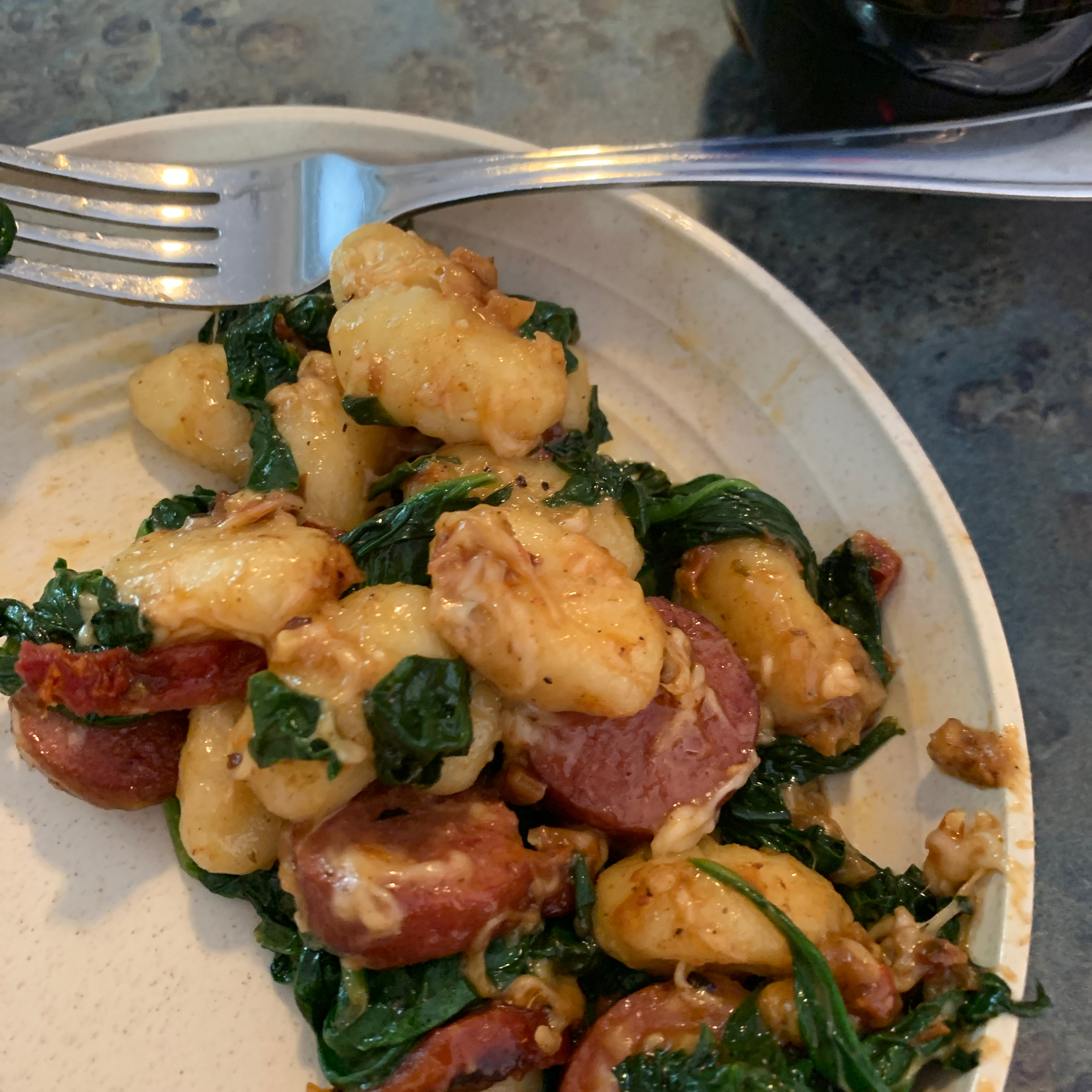 Smoked Sausage Gnocchi with Sun-Dried Tomatoes Leanetta Scott