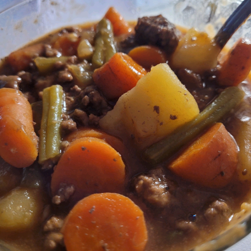 Ground Beef and Vegetable Stew