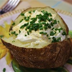Garlic Baked Potato 