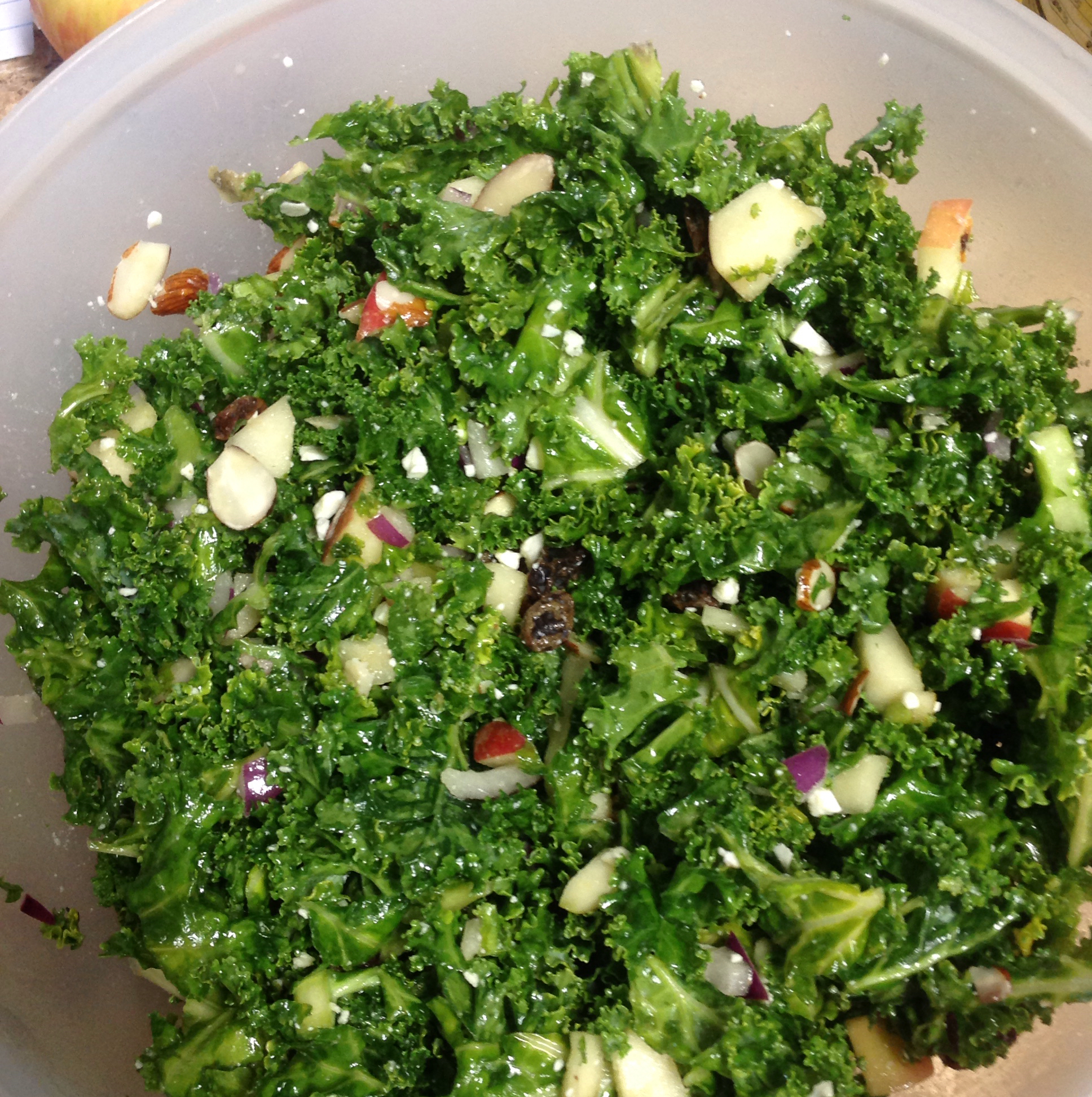Kale and Feta Salad Andrea Stallings