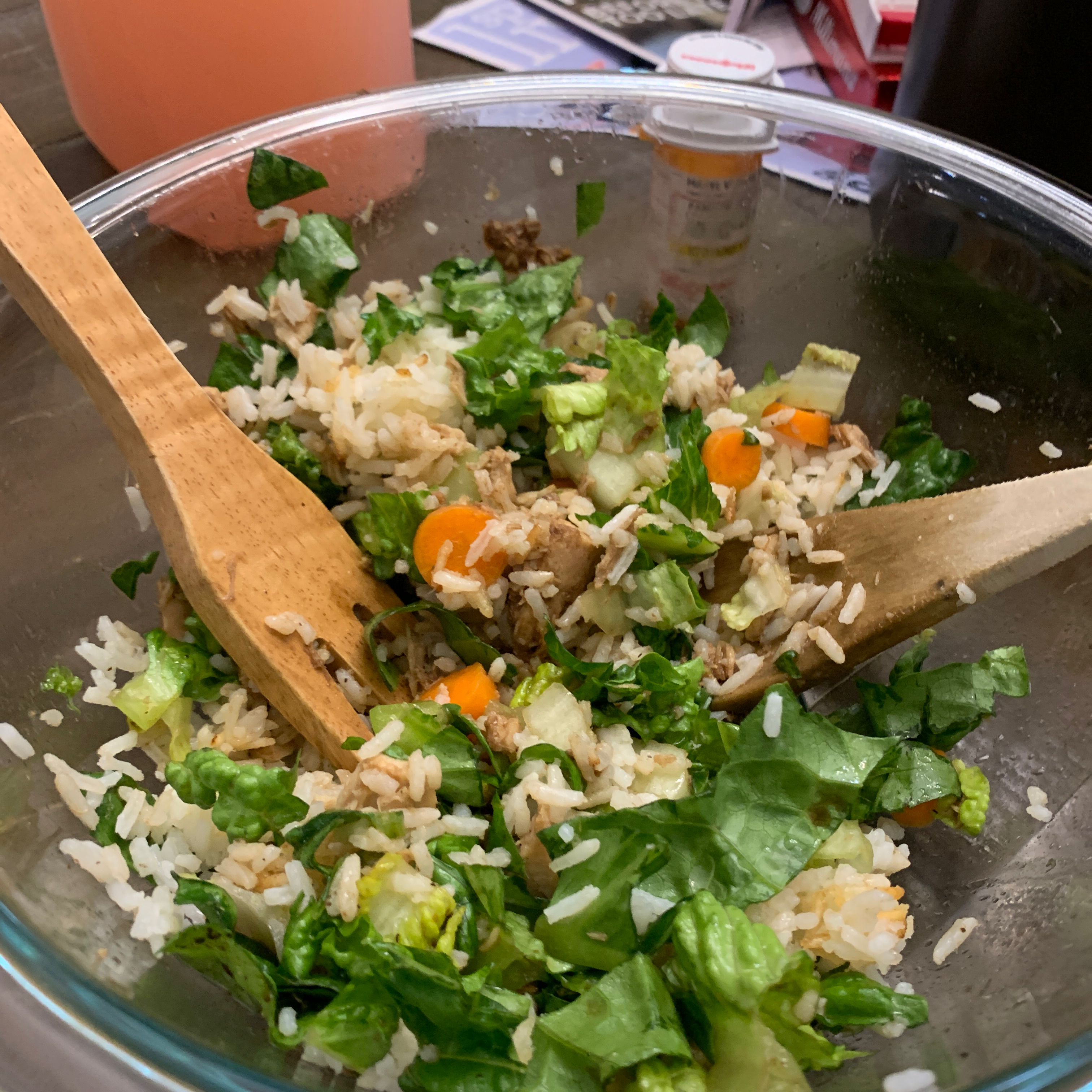 Romaine Rice Tuna Salad mrj1201
