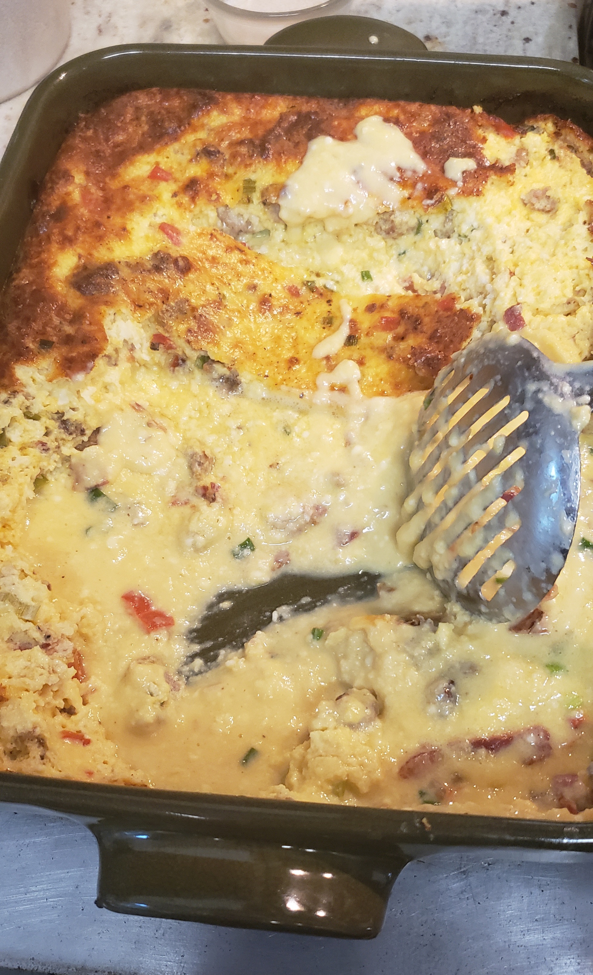 Fast-and-Fabulous Egg and Cottage Cheese Casserole Cheryl