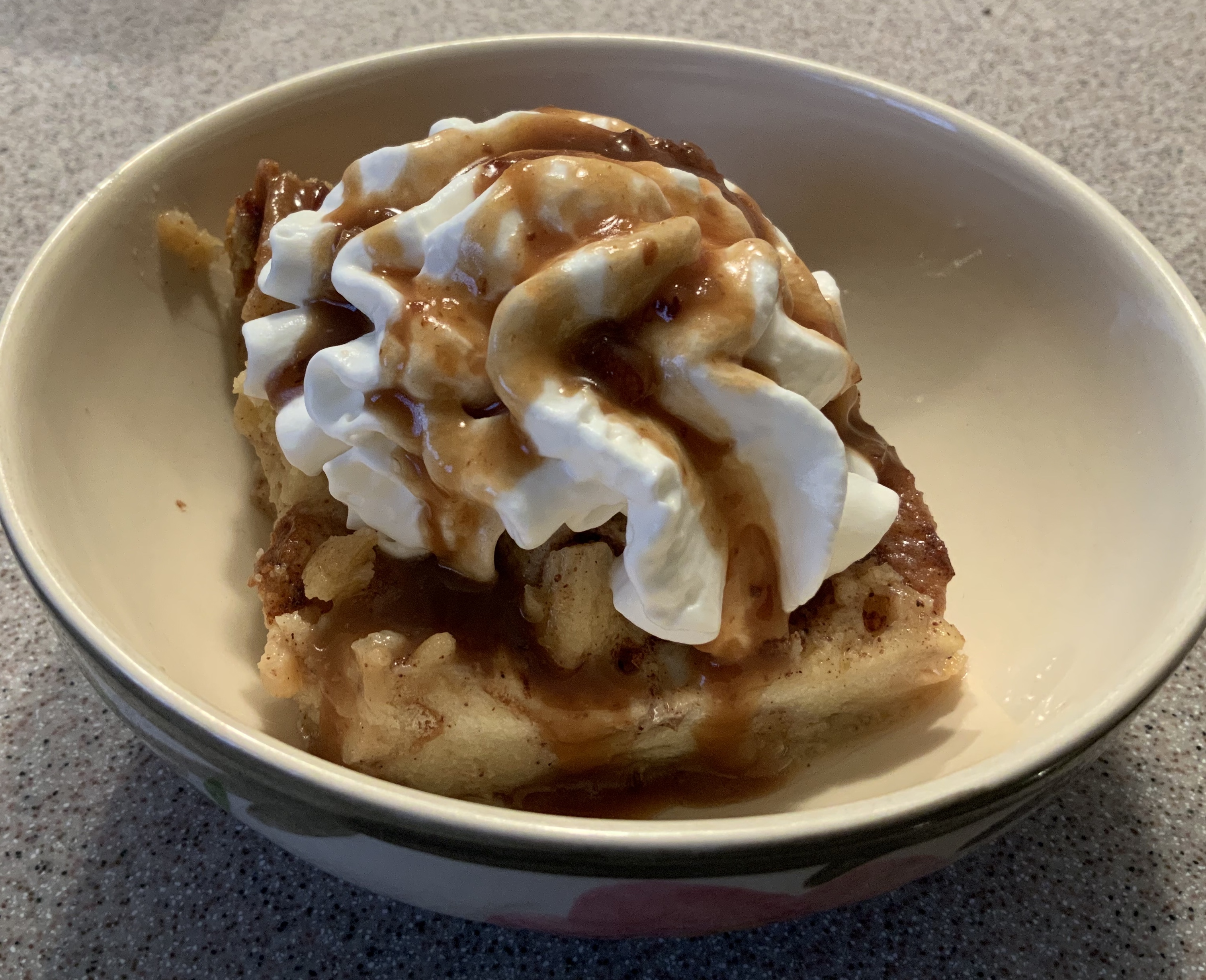 Bread Pudding with Praline Sauce Lois