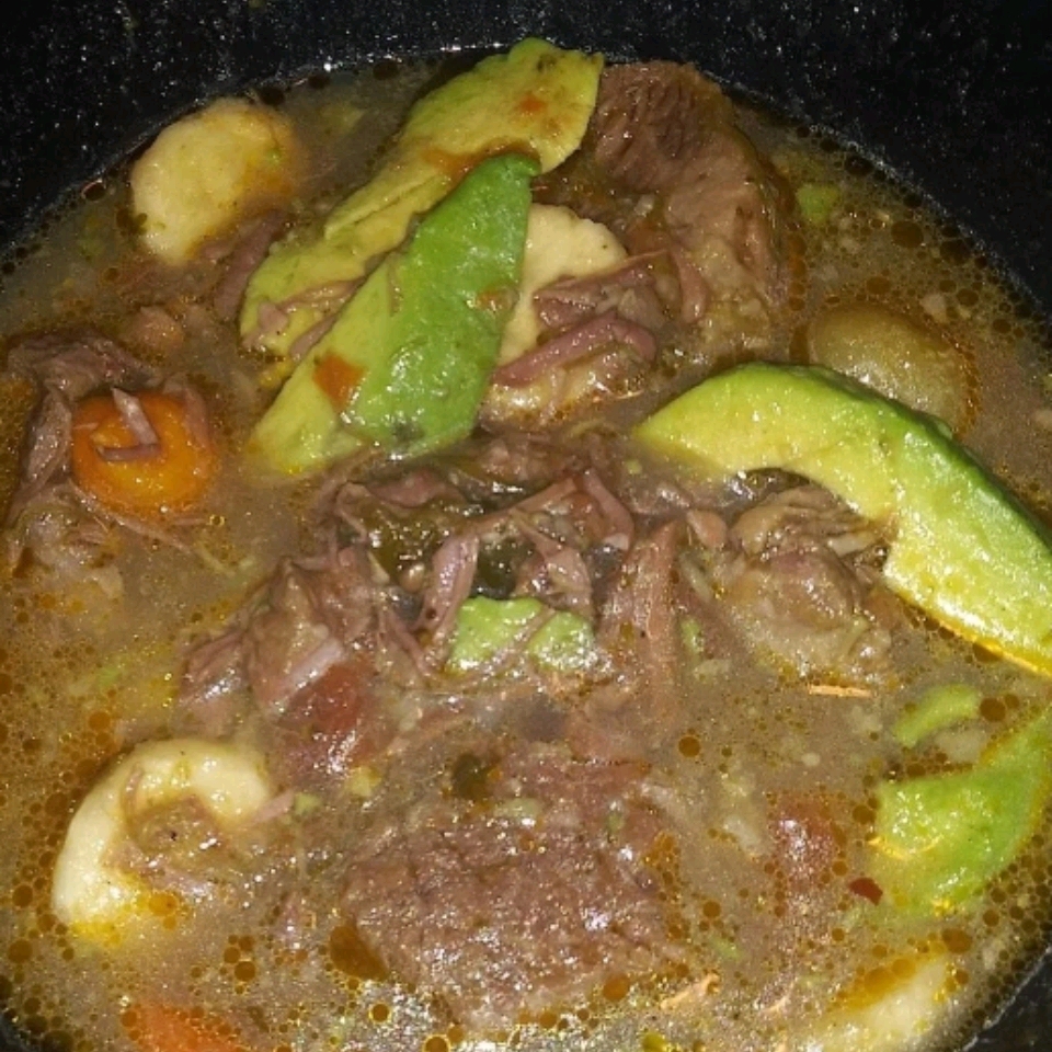 Pozole Rojo (Mexican Pork and Hominy Stew) 