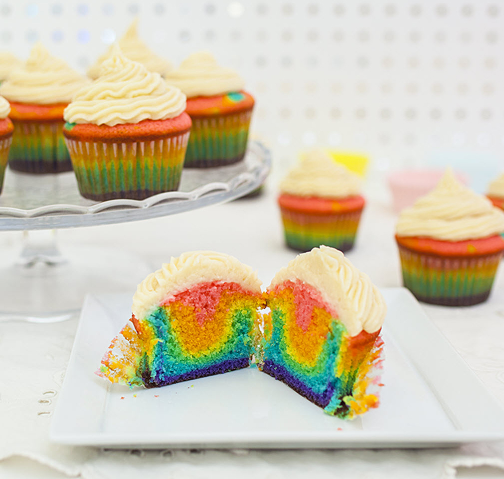 Over the Rainbow Cupcakes AllrecipesPhoto