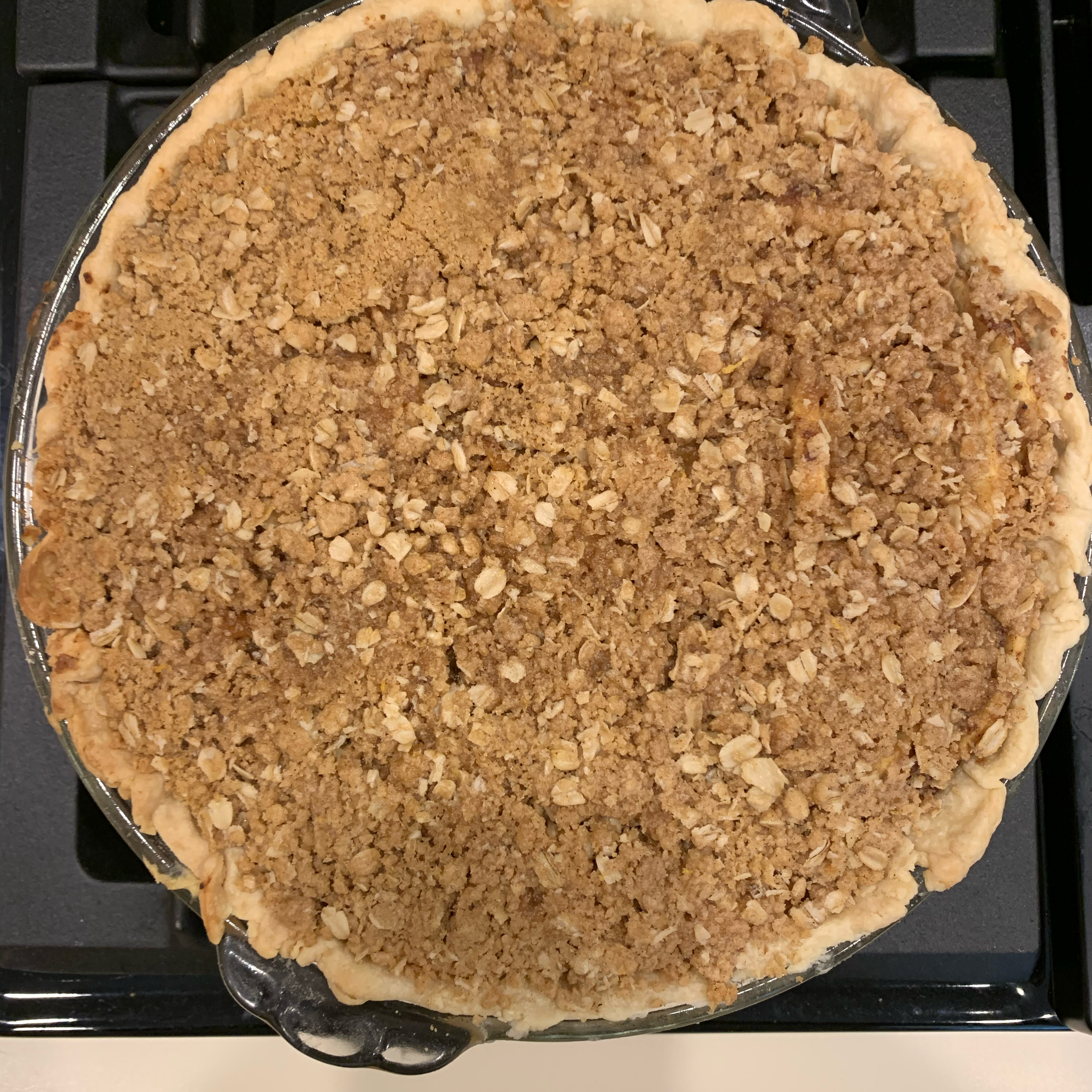 Dutch Apple Pie with Oatmeal Streusel teajaydc