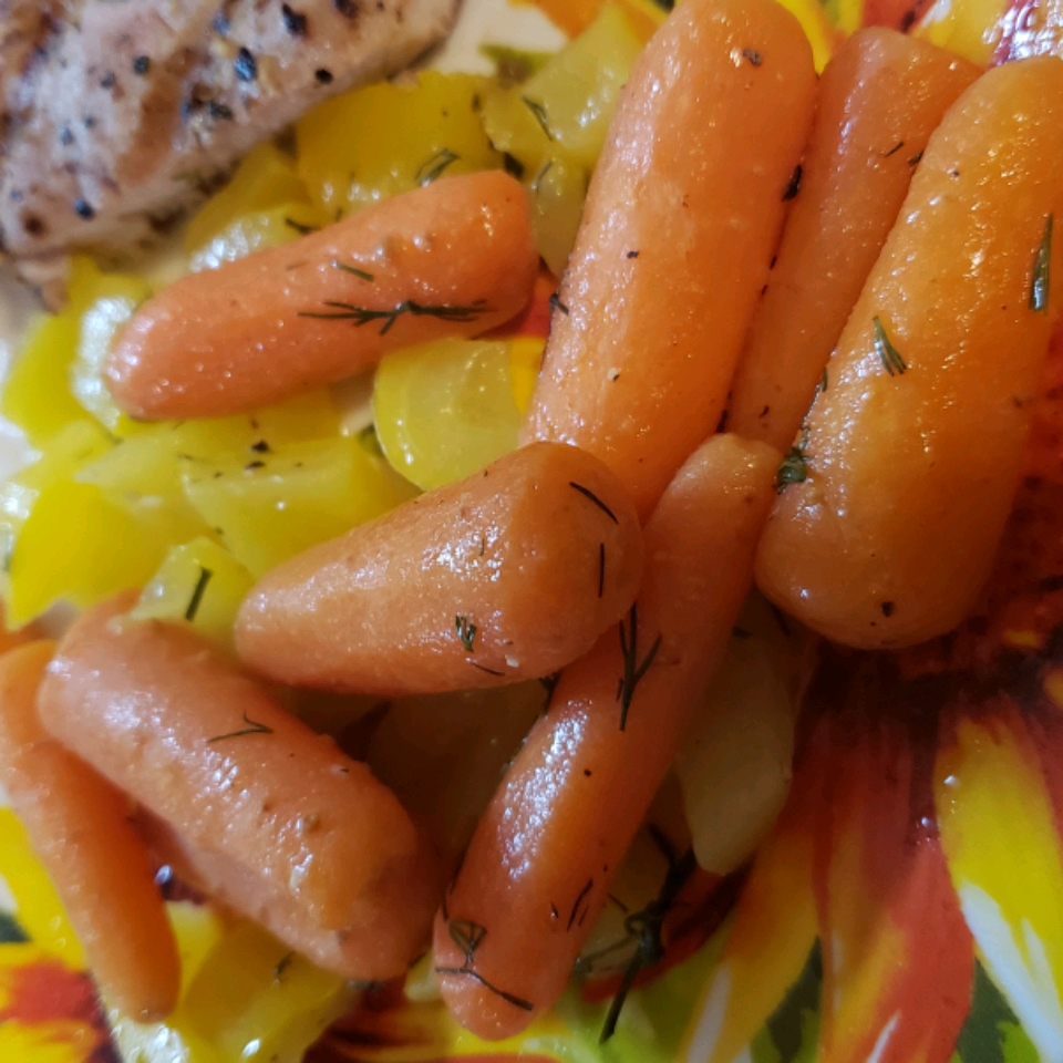Baby Carrots with Dill Butter Jennifer Wojciak Vescera