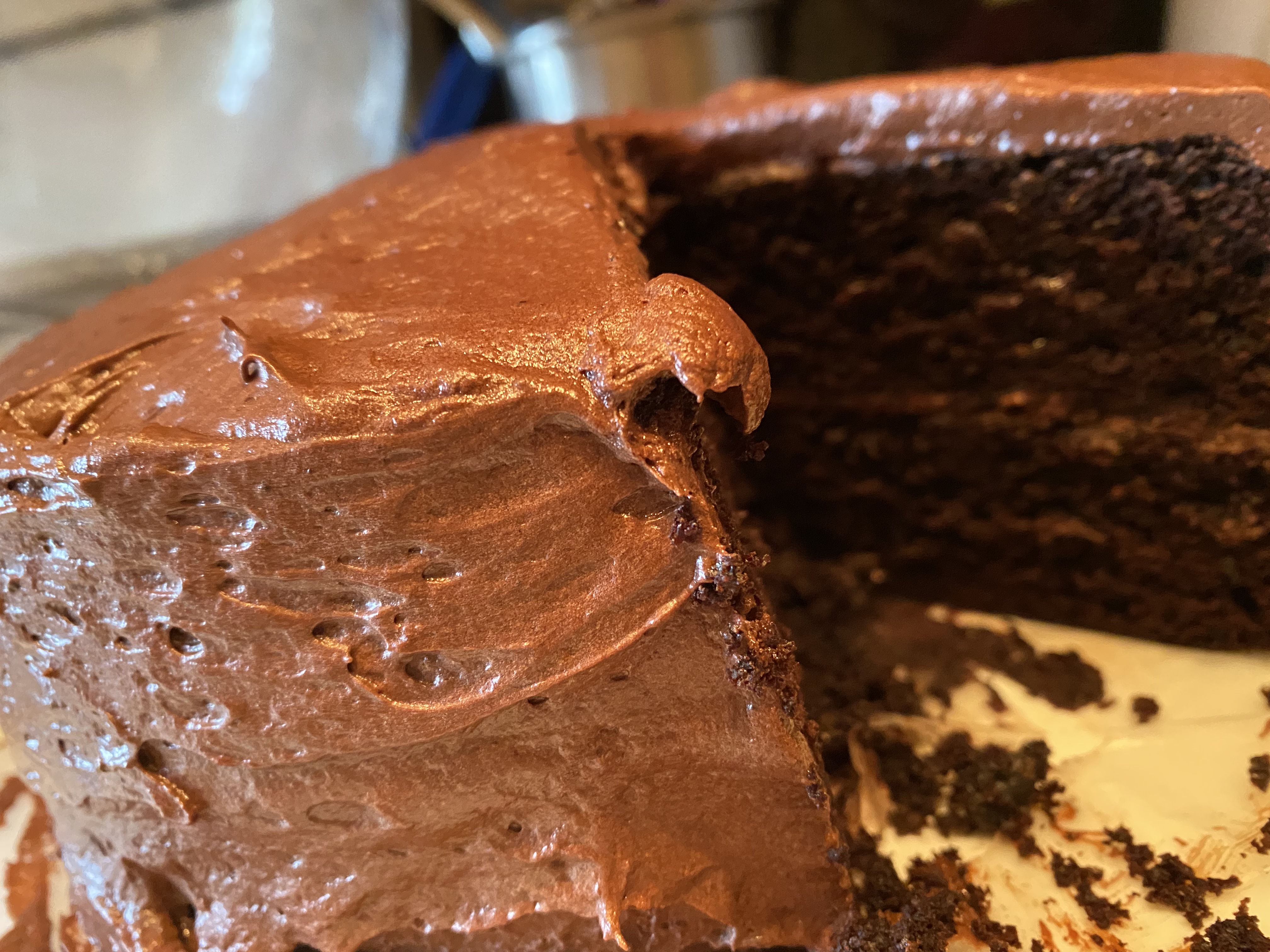One Bowl Chocolate Cake 