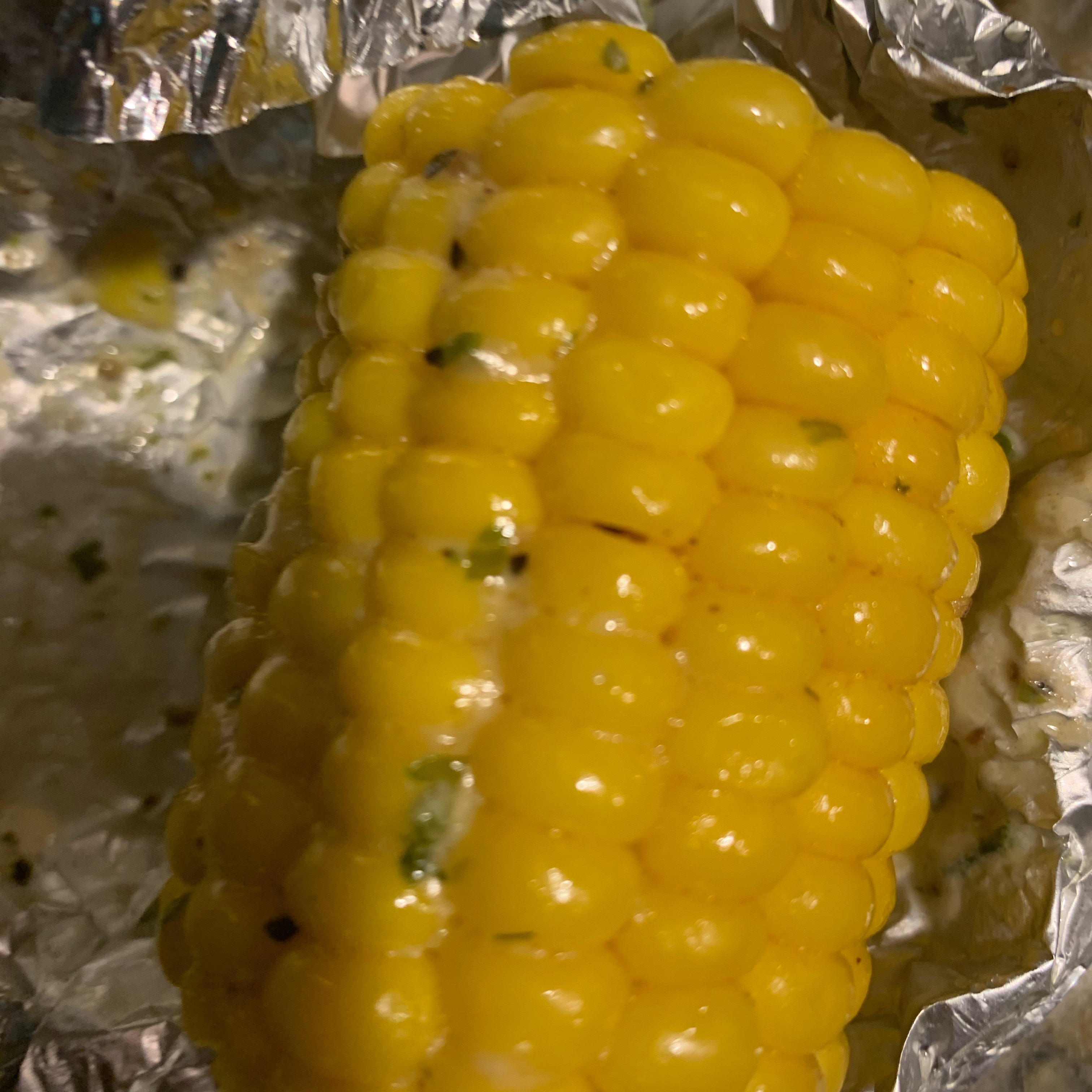 Oven Roasted Parmesan Corn on the Cob Zzzzz