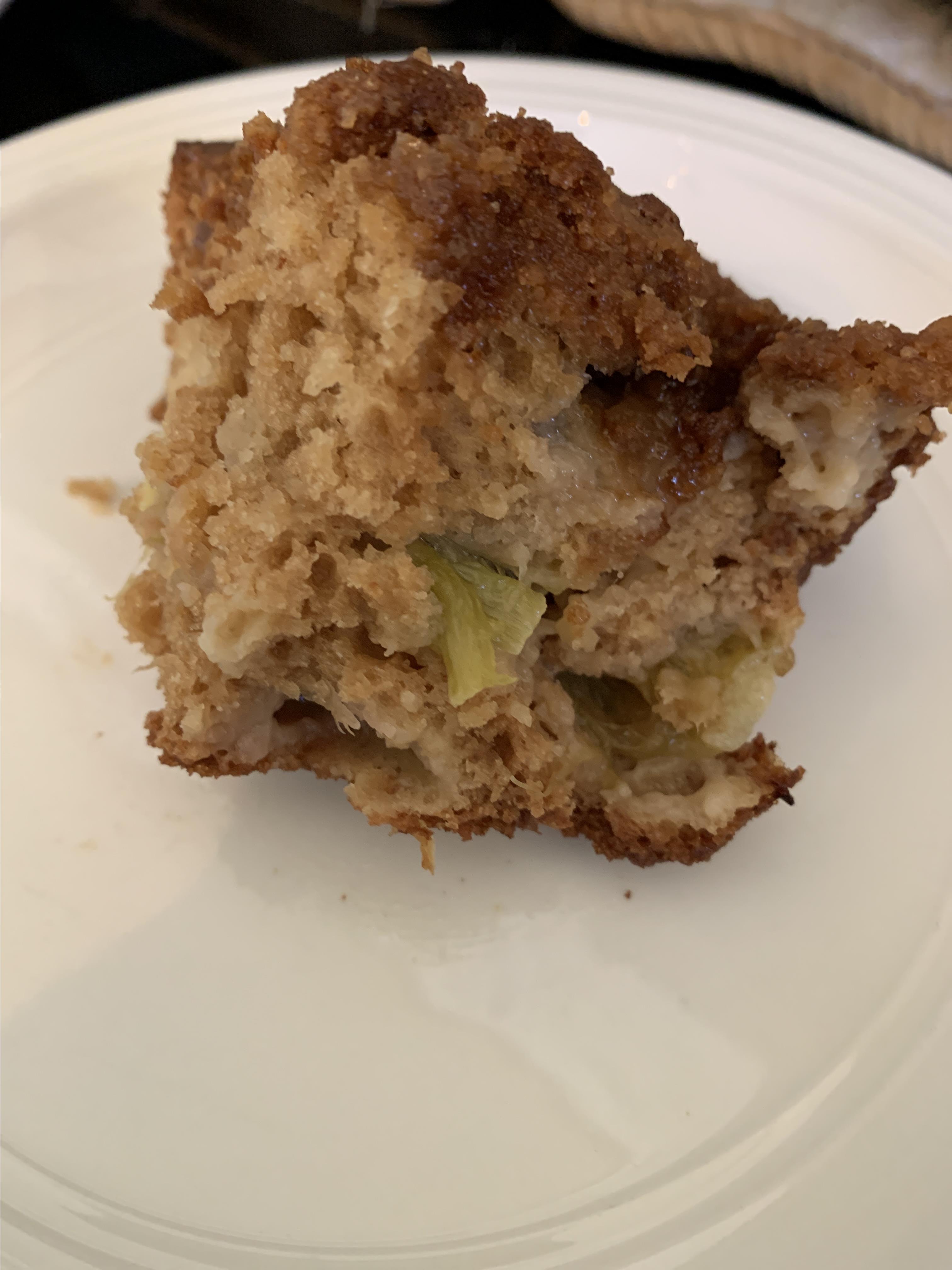Oma's Rhubarb Cake 