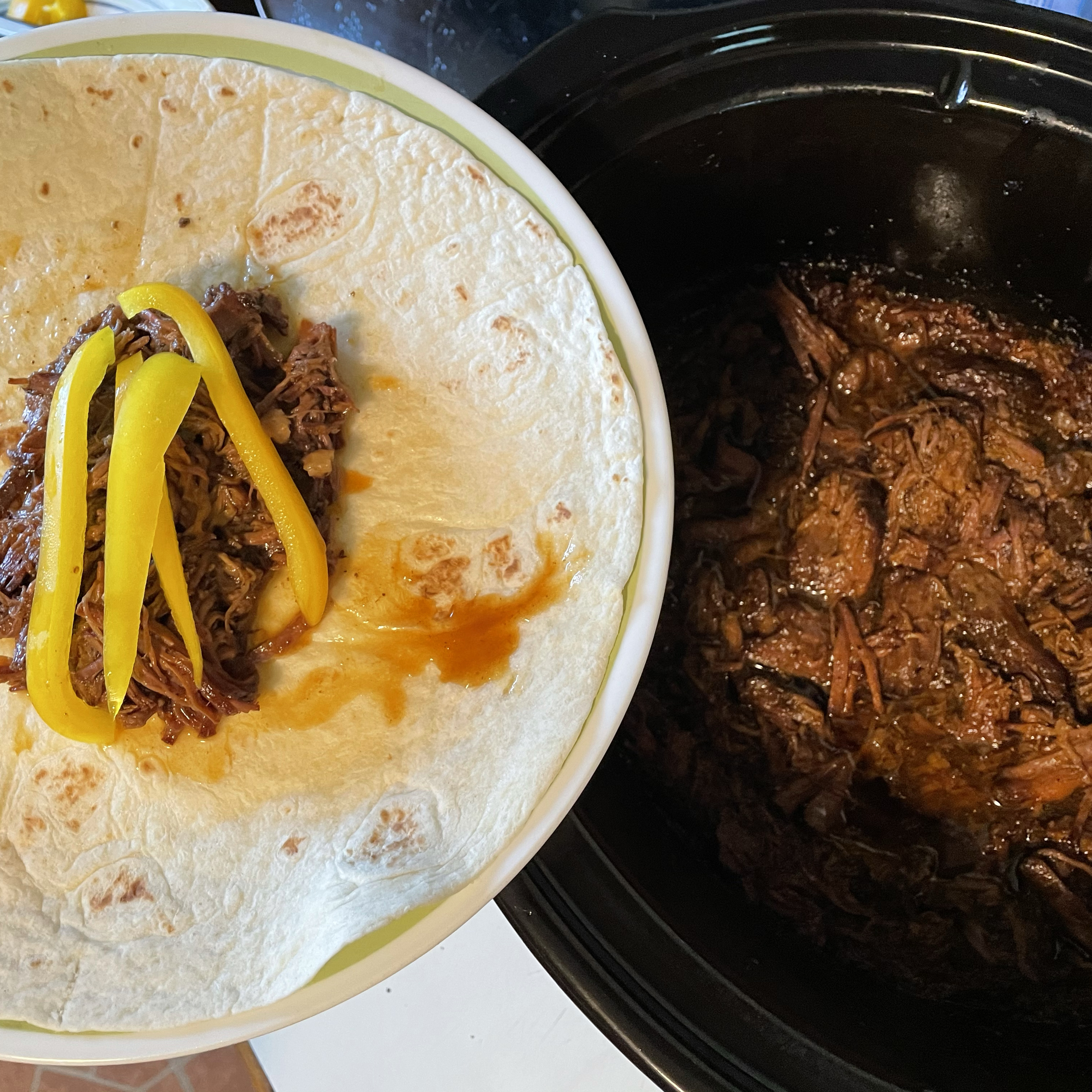 Simple Slow-Cooked Korean Beef Soft Tacos Bill Blume
