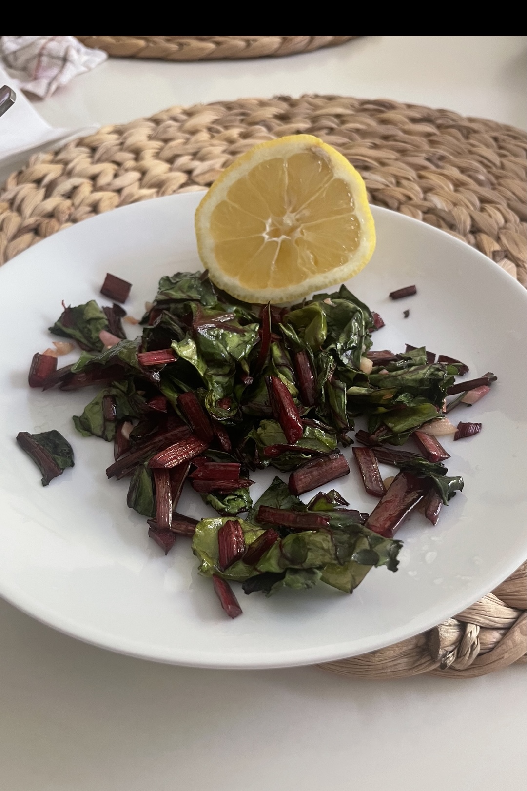 Simple and Delicious Beet Greens shuree728