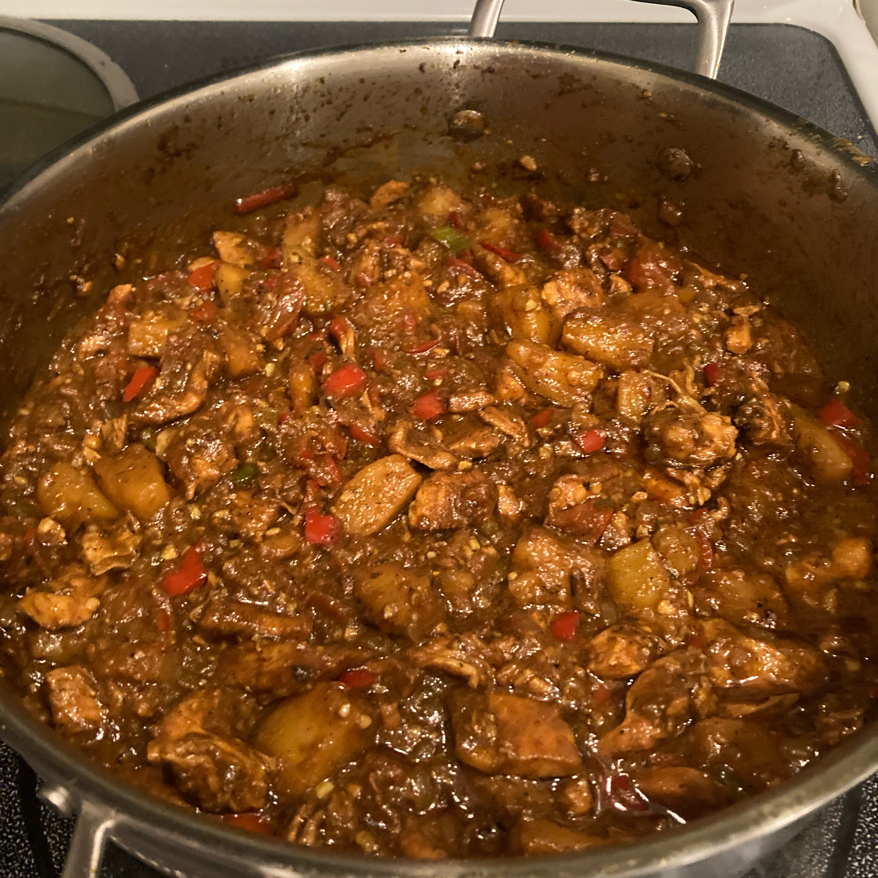 Jamaican Style Curry Chicken 