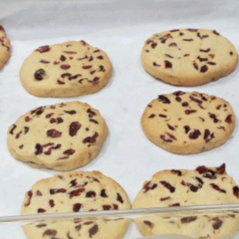 Citrus Shortbread Cookies 