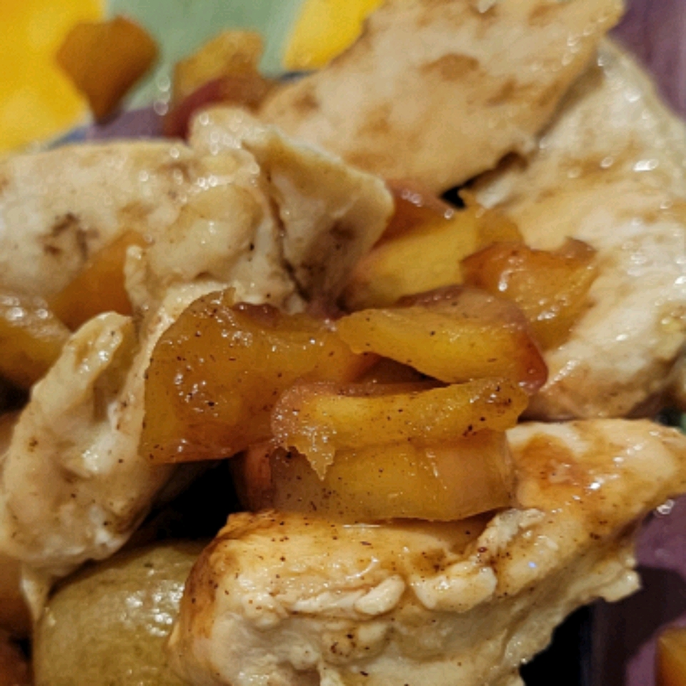 Apple Honey Glazed Chicken Grace Trenkamp
