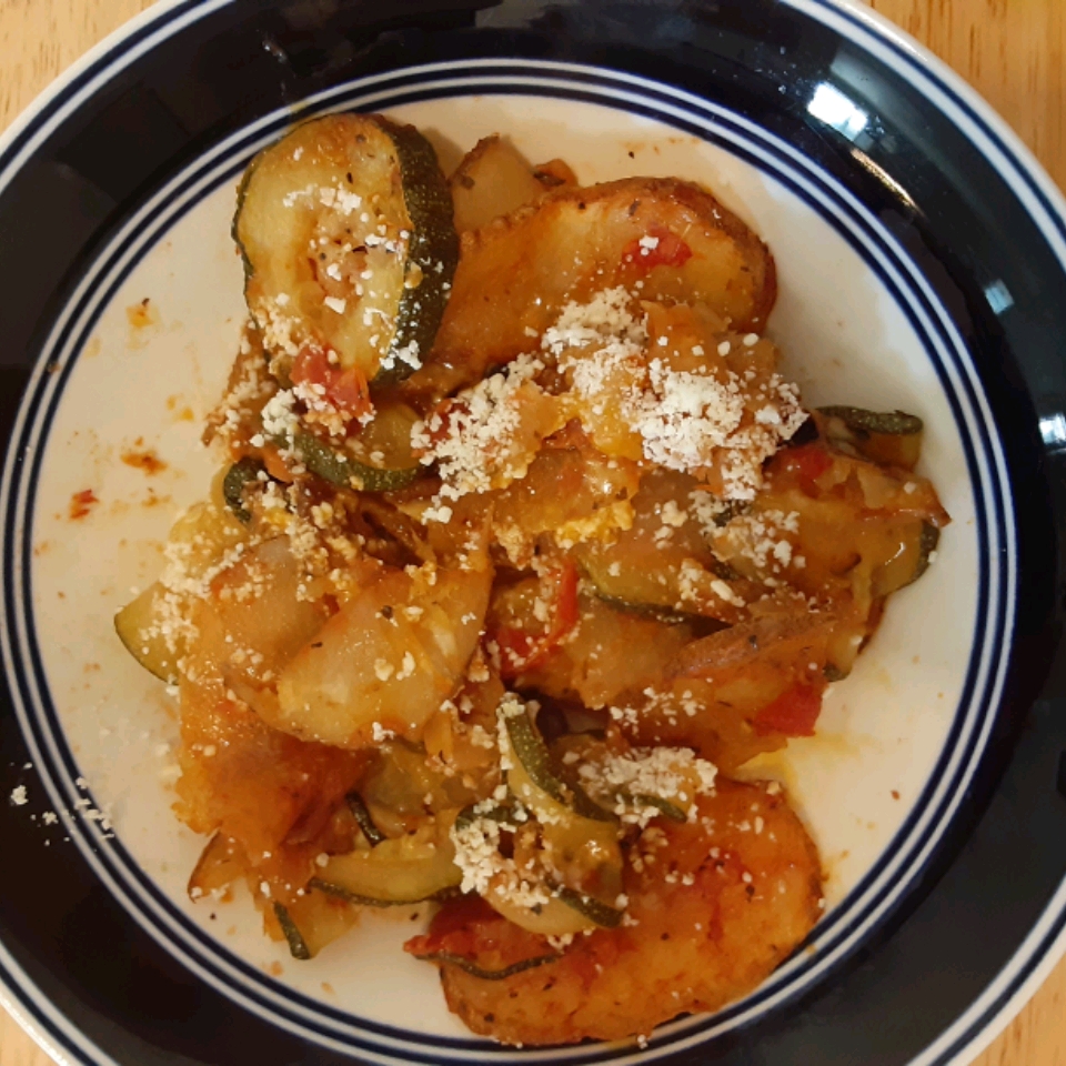 Briam (Greek Baked Zucchini and Potatoes) Kimberly Morales