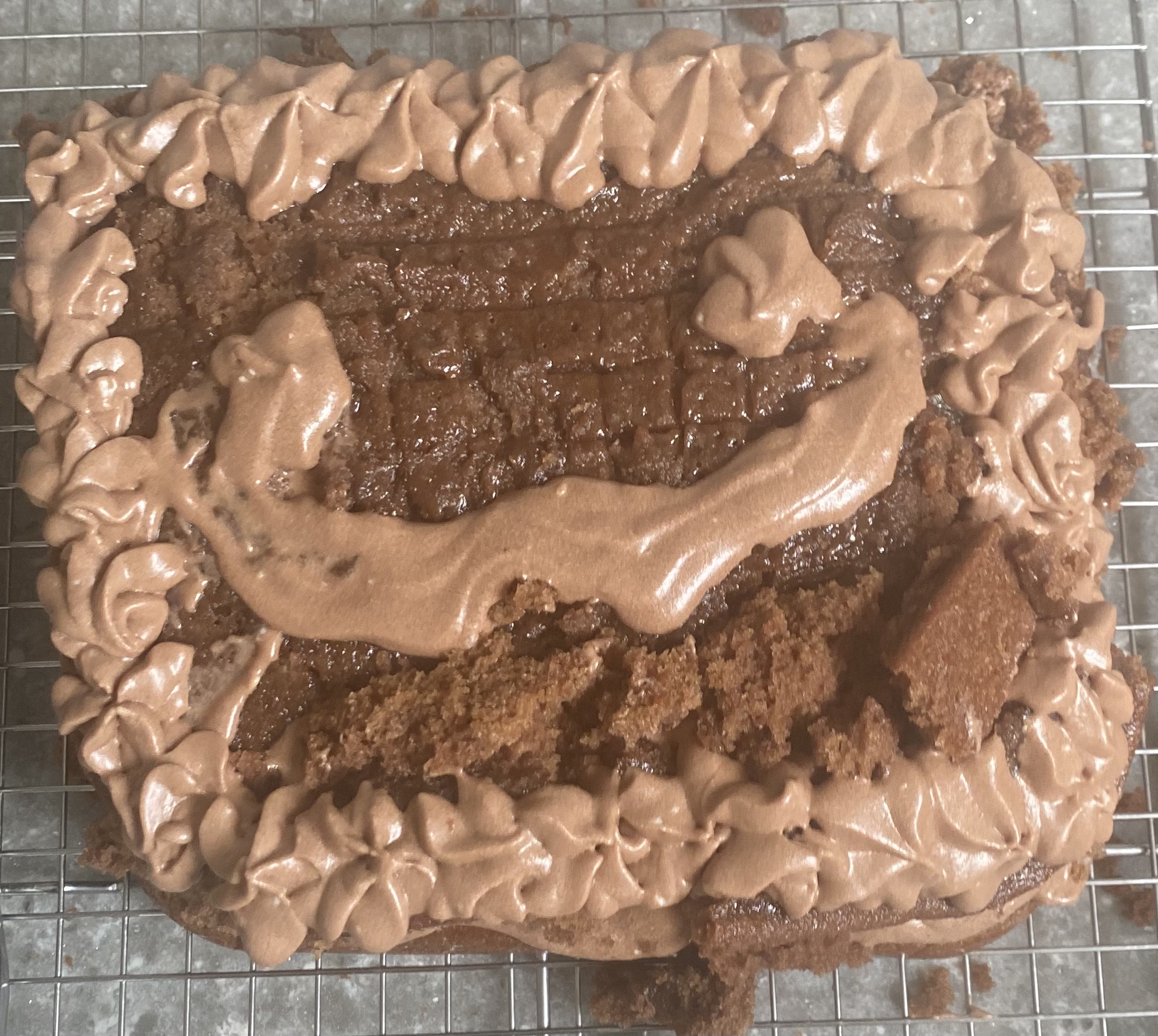 Grandma's Chocolate Texas Sheet Cake 