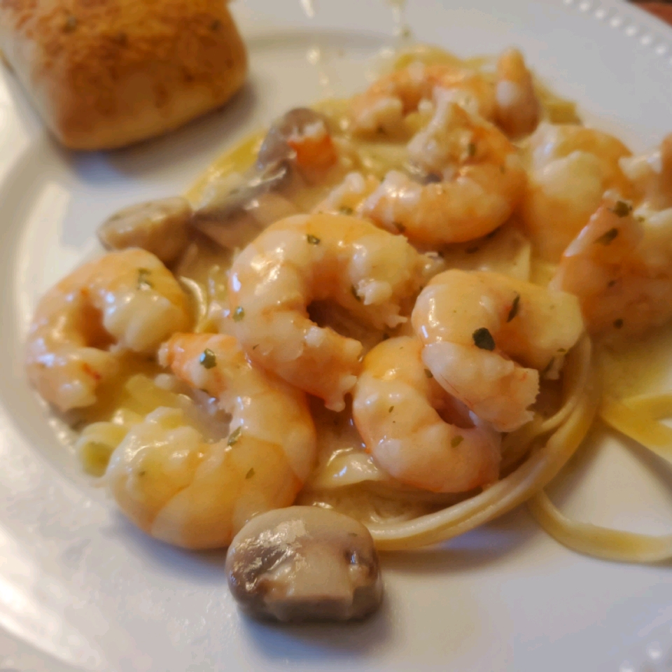 Linguine with Scampi 