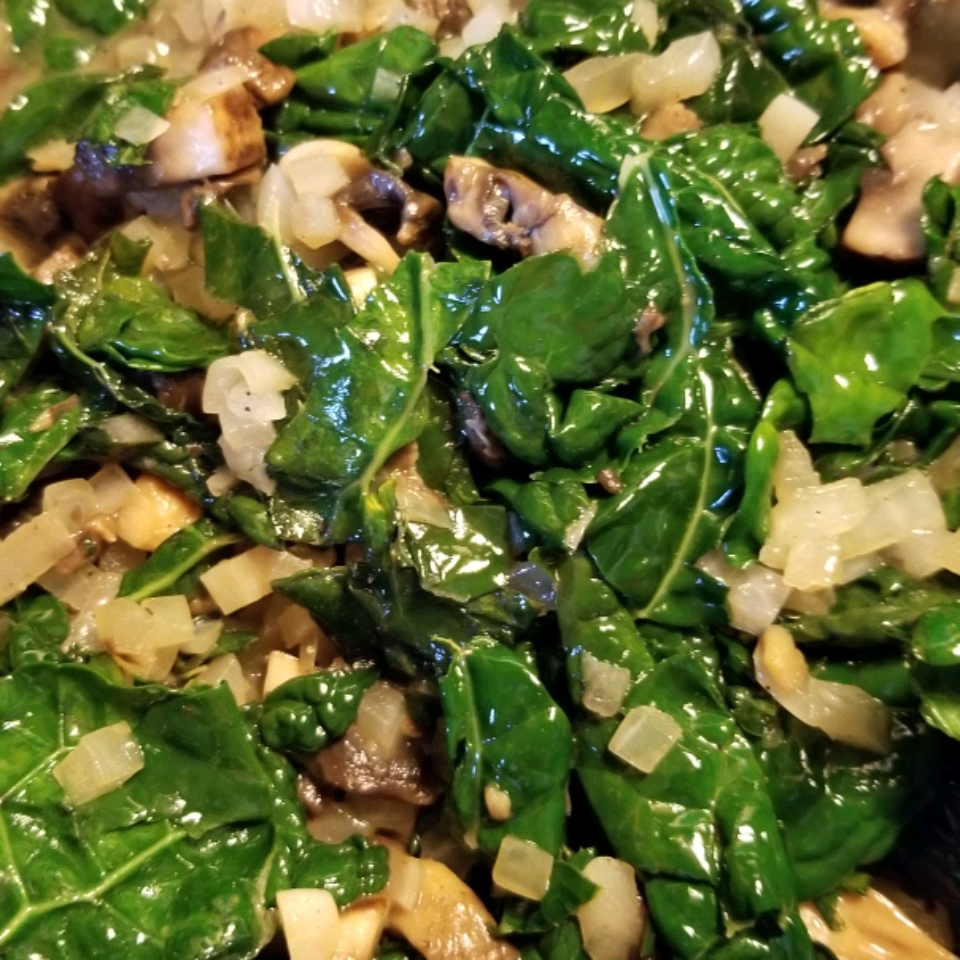 Kale and Mushroom Side 
