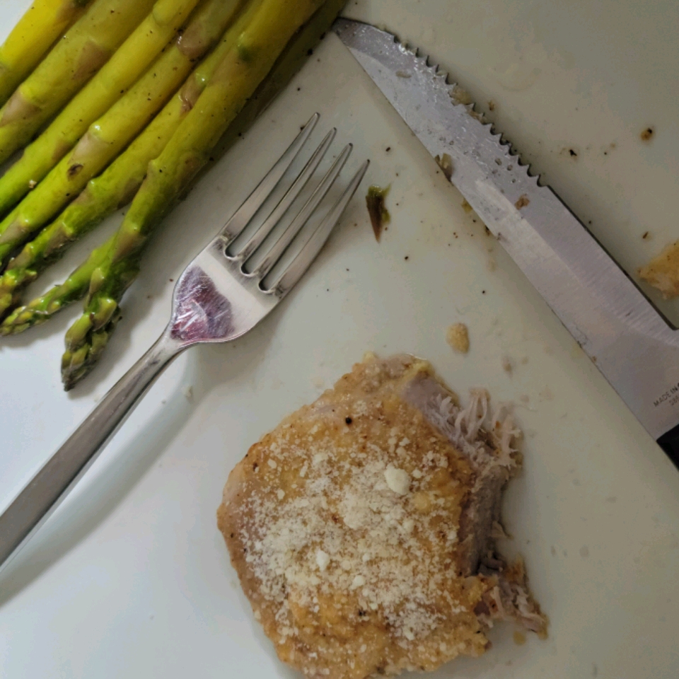 Parmesan-Crusted Pork Chops 