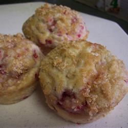 Raspberry Cream Muffins 