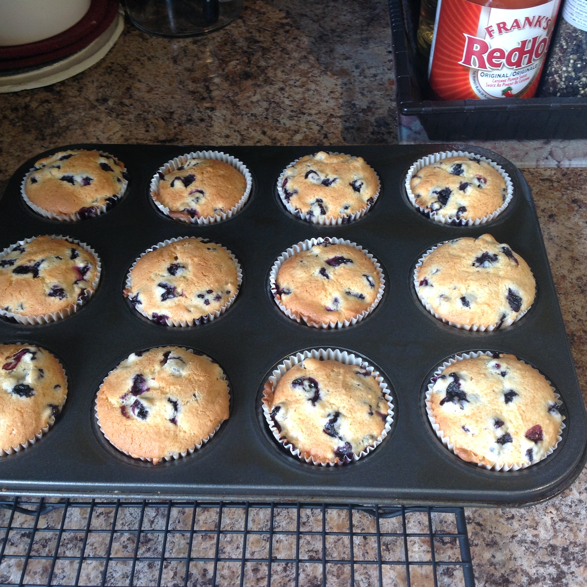 Aunt Blanche's Blueberry Muffins Lisa Canning