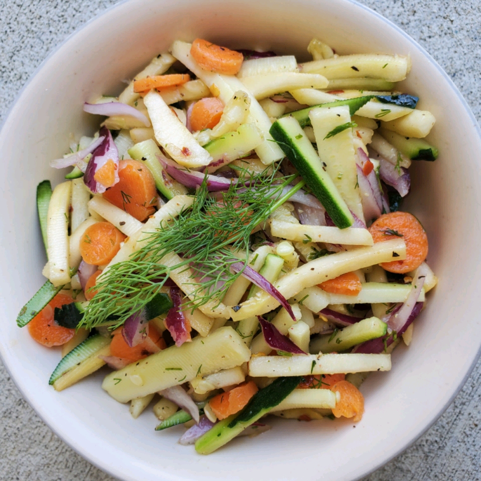 Bountiful Summer Squash Salad 