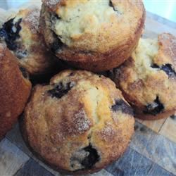 Blueberry Oat Muffins 
