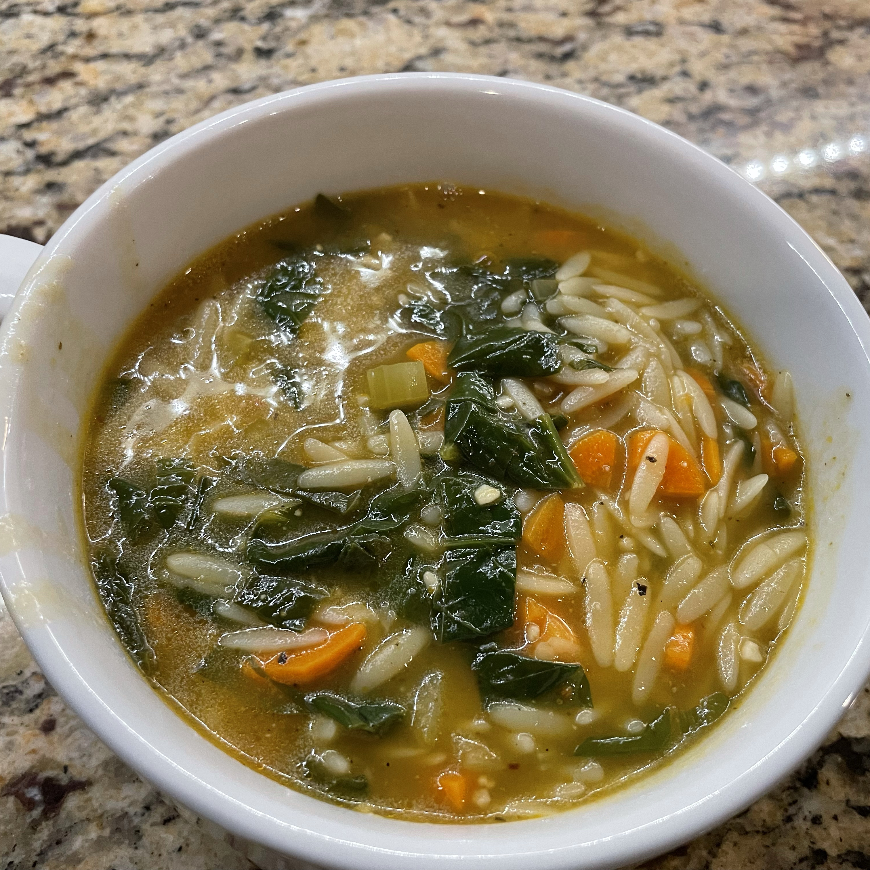 Easy Spinach Soup 